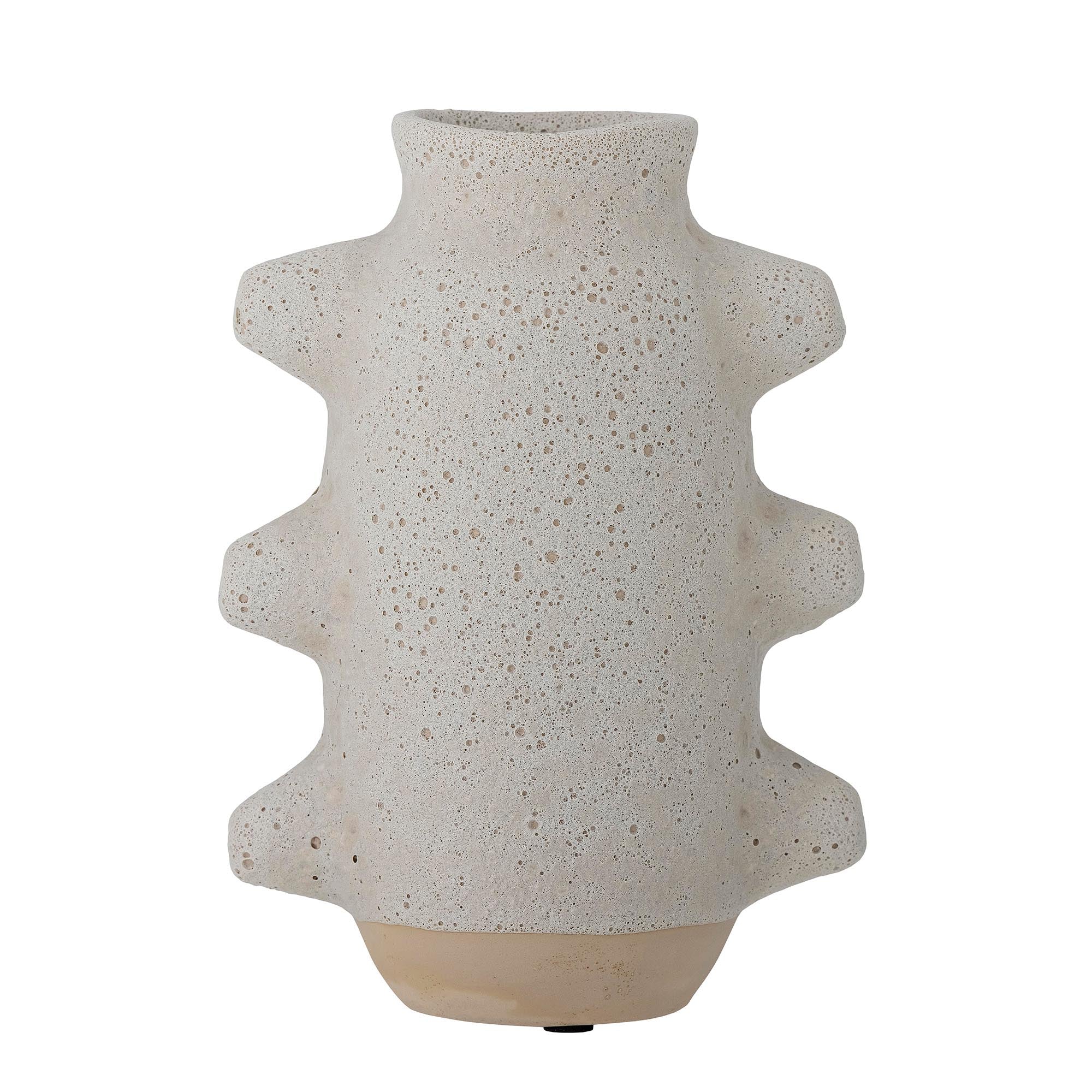 Birka Vase, Weiá, Keramik in White präsentiert im Onlineshop von KAQTU Design AG. Vase ist von Bloomingville