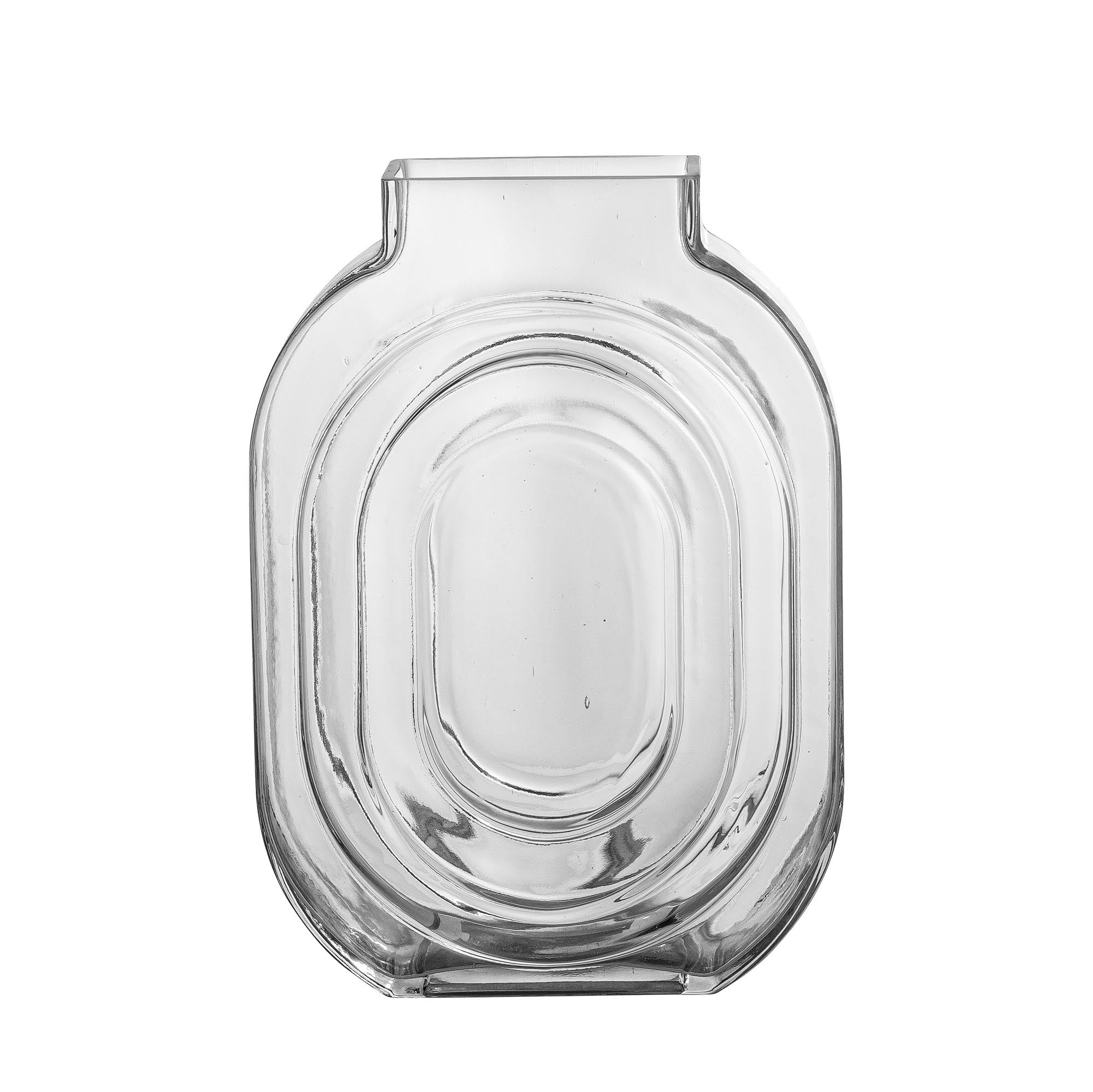 Rafi Vase, Klar, Glas in Clear präsentiert im Onlineshop von KAQTU Design AG. Vase ist von Bloomingville