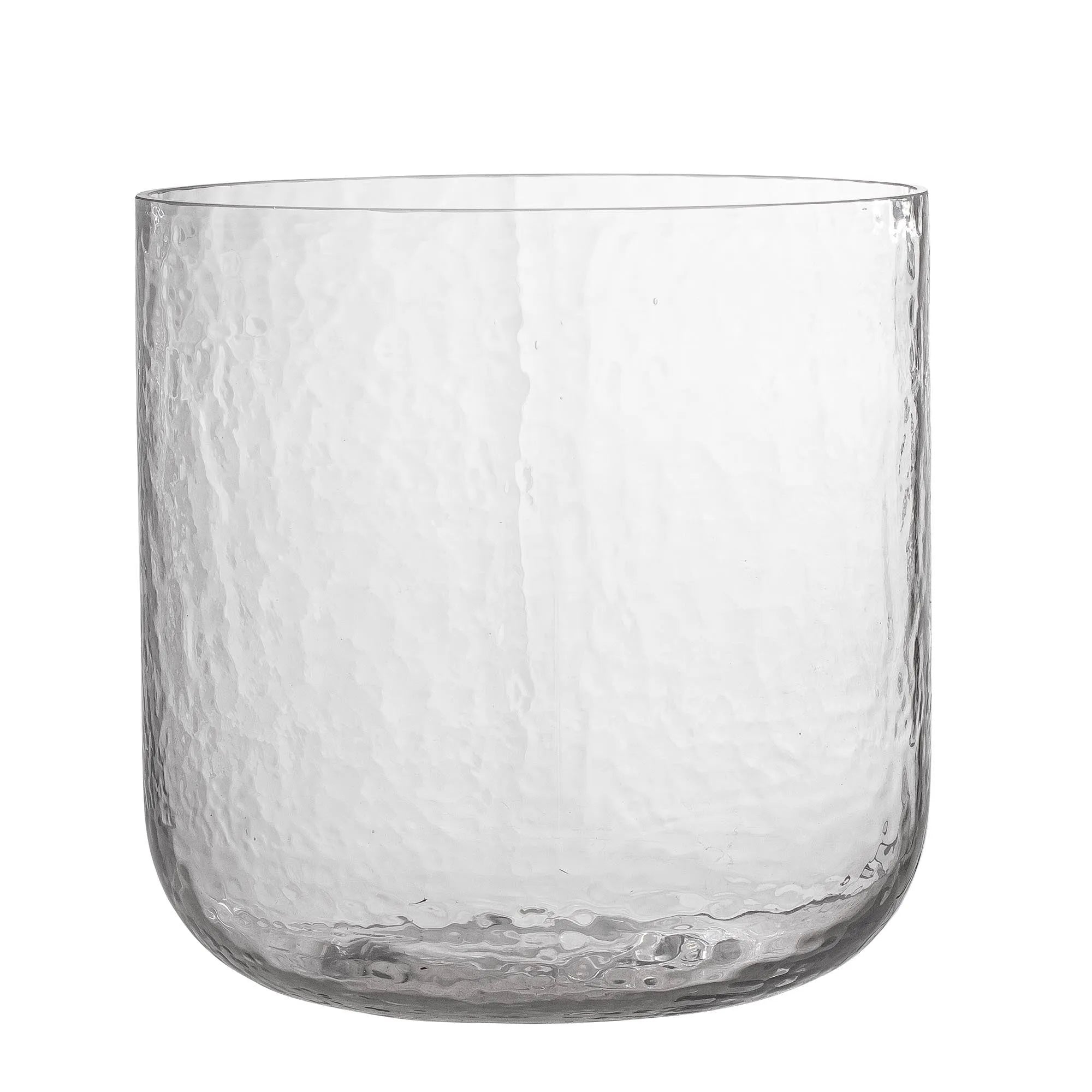 Die Didda Vase von Bloomingville: Klare Eleganz aus Glas, handgefertigte Details, vielseitig für Blumenarrangements, passt zu jedem Stil.