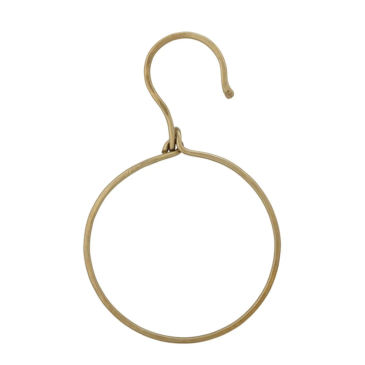 Zigga Aufhänger, Brass, Messing in Messing präsentiert im Onlineshop von KAQTU Design AG. Kleiderbügel ist von Bloomingville