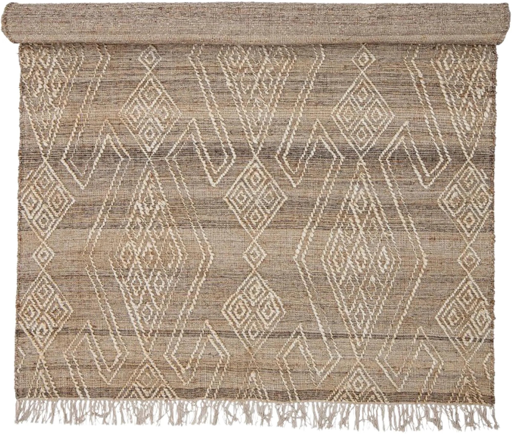 Rupen Teppich, Natur, Jute - KAQTU Design