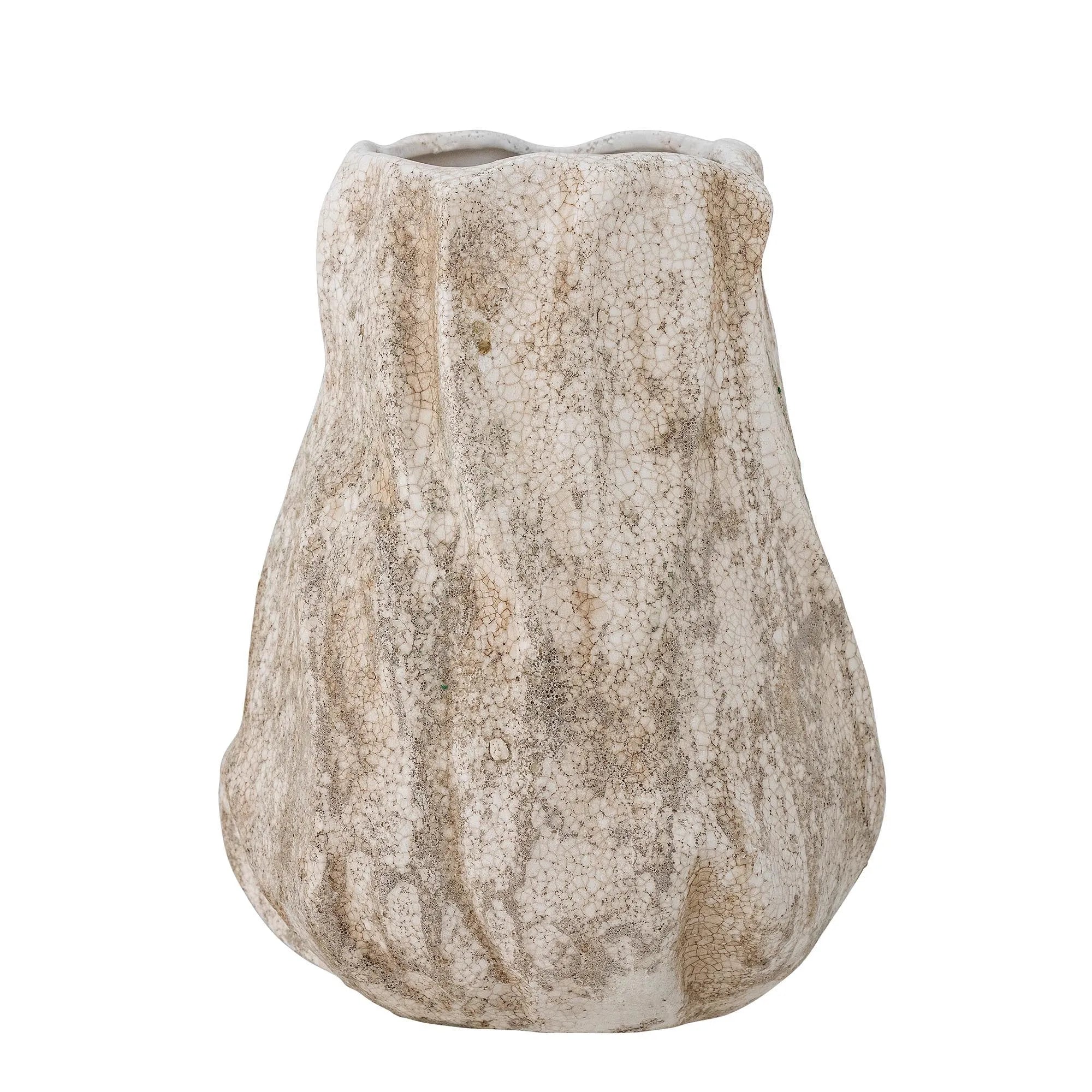 Kajsa Deko-Vase, Natur, Steingut