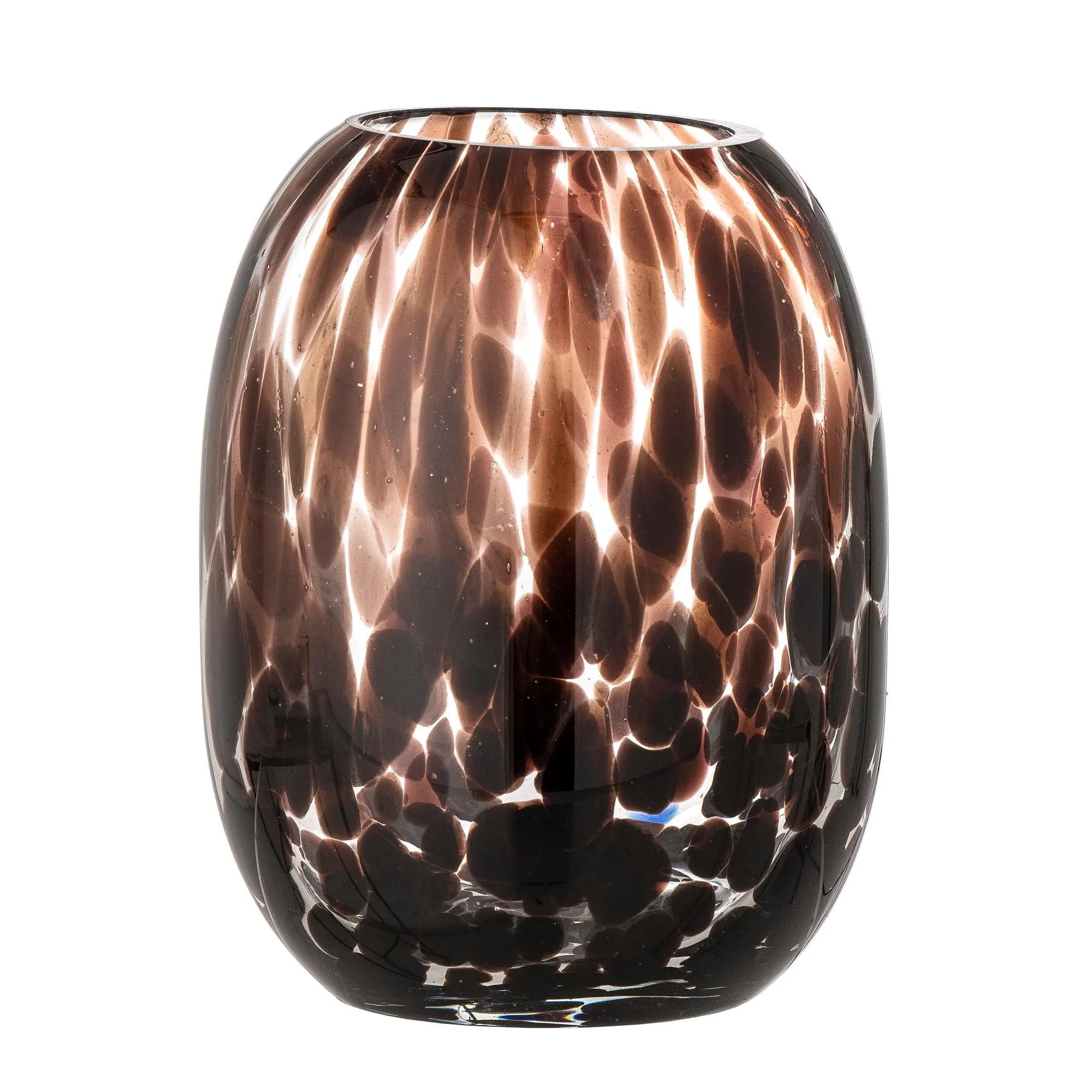 Crister vase, <tc>bRAUN</tc>, glass