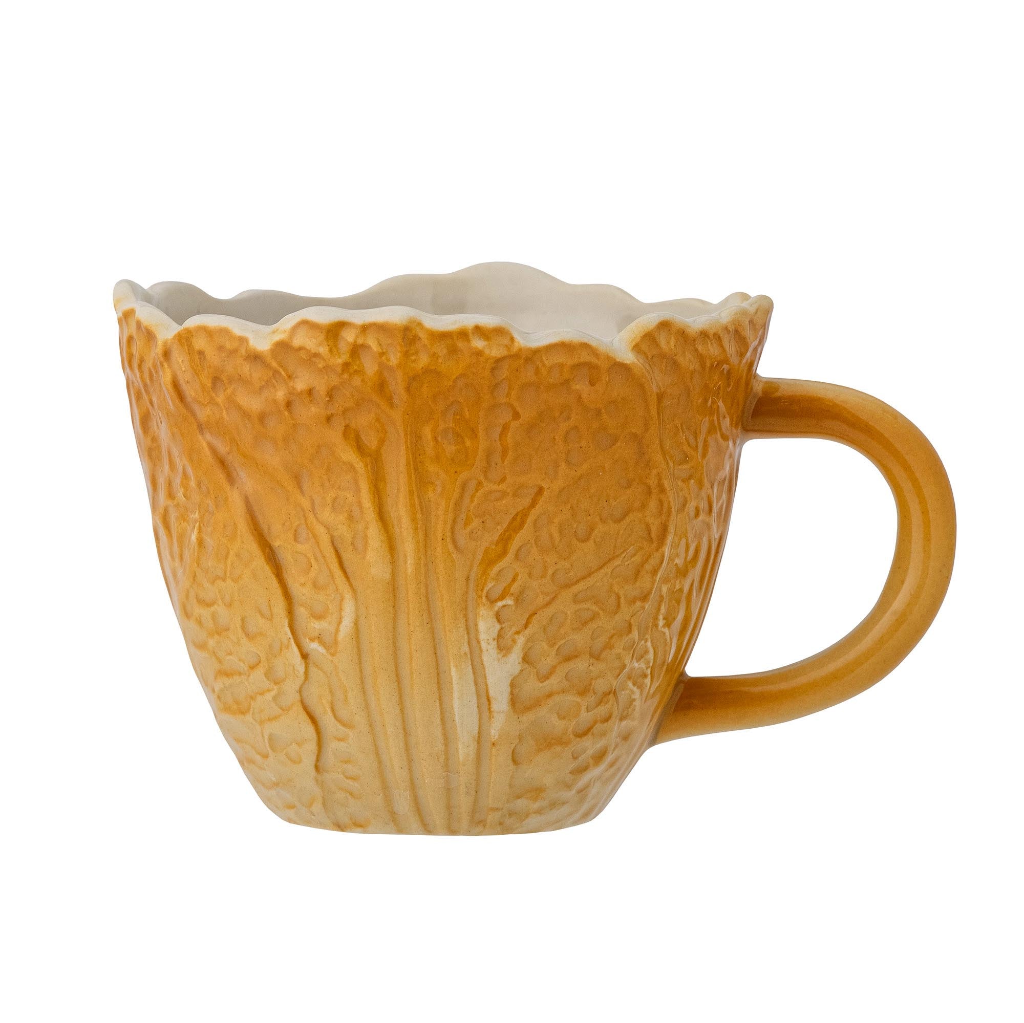 Savanna Tasse, Gelb, Steingut in Yellow präsentiert im Onlineshop von KAQTU Design AG. Tasse ist von Bloomingville