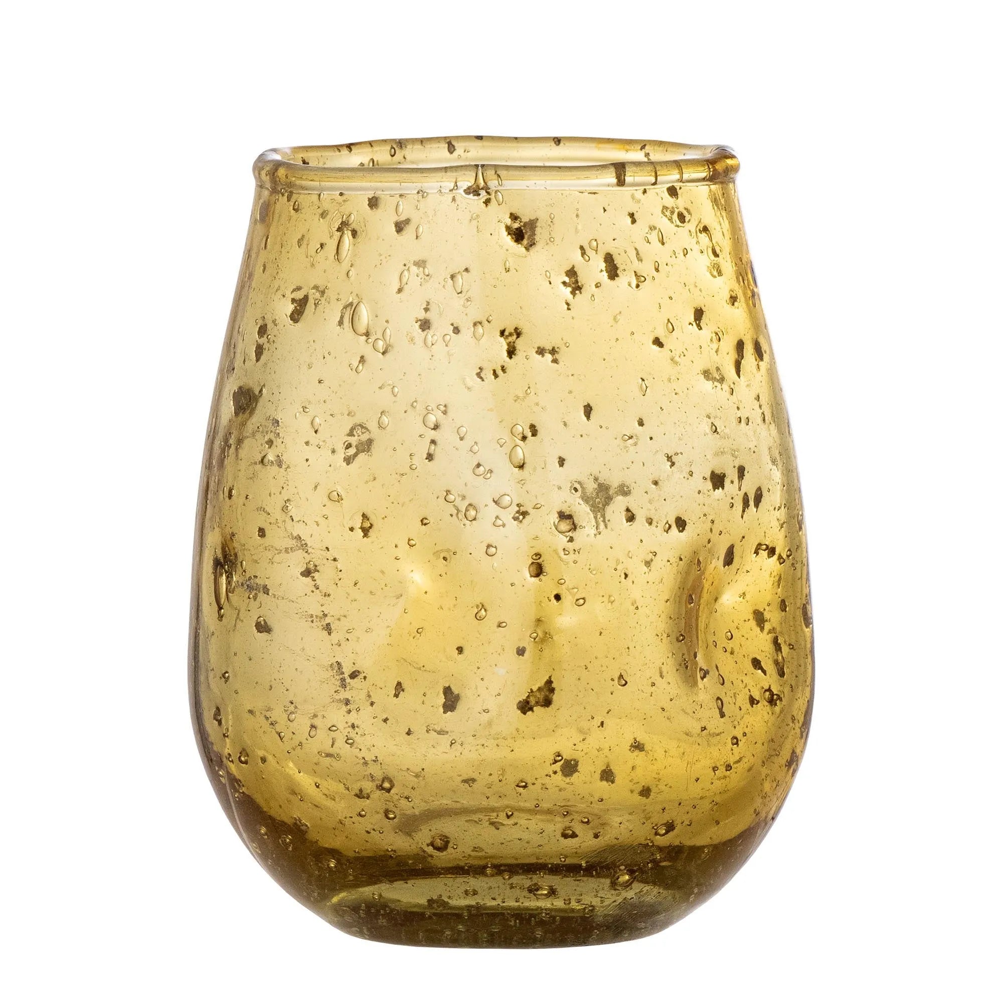 Henrike Teelichthalter, Braun, Glas in Brown präsentiert im Onlineshop von KAQTU Design AG. Teelichthalter ist von Bloomingville