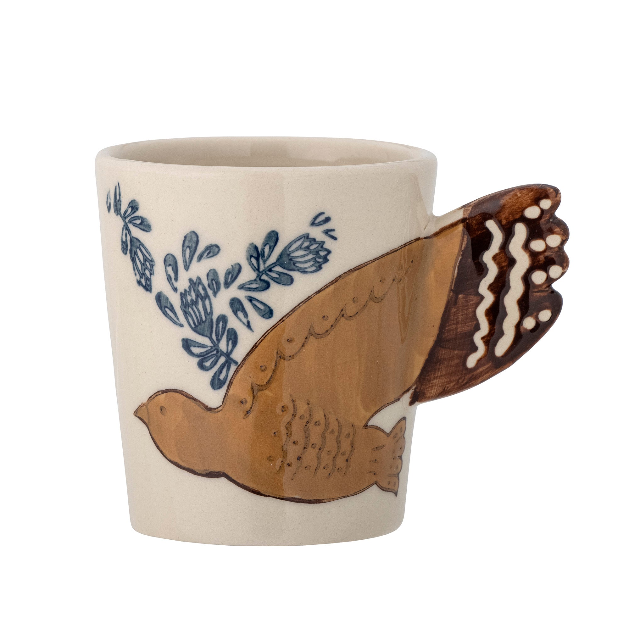 Hezha Tasse, Natur, Steingut in Nature präsentiert im Onlineshop von KAQTU Design AG. Tasse ist von Bloomingville