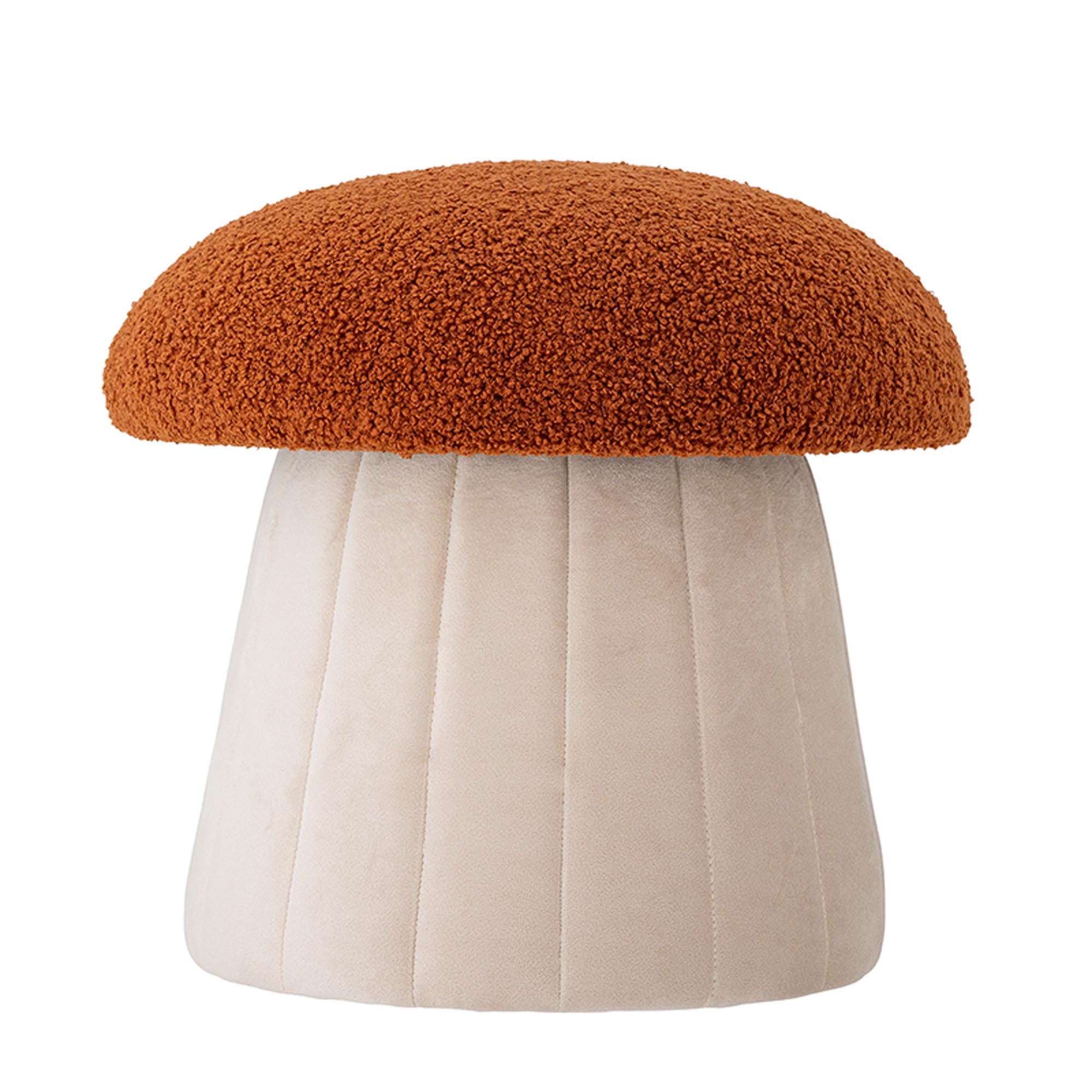 Bertil Pouf, Rot, Polyester in Red präsentiert im Onlineshop von KAQTU Design AG. Pouf ist von Bloomingville