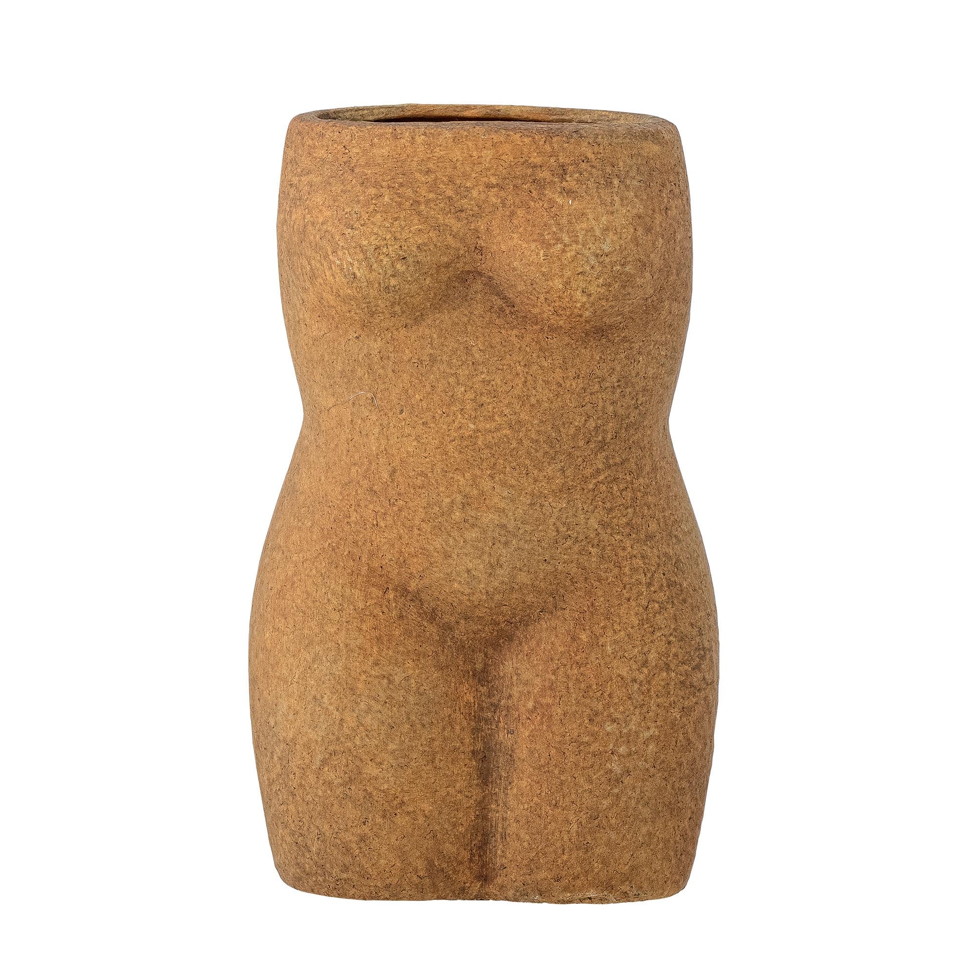 Emeli Deko-Vase, Braun, Terrakotta in Brown präsentiert im Onlineshop von KAQTU Design AG. Vase ist von Bloomingville