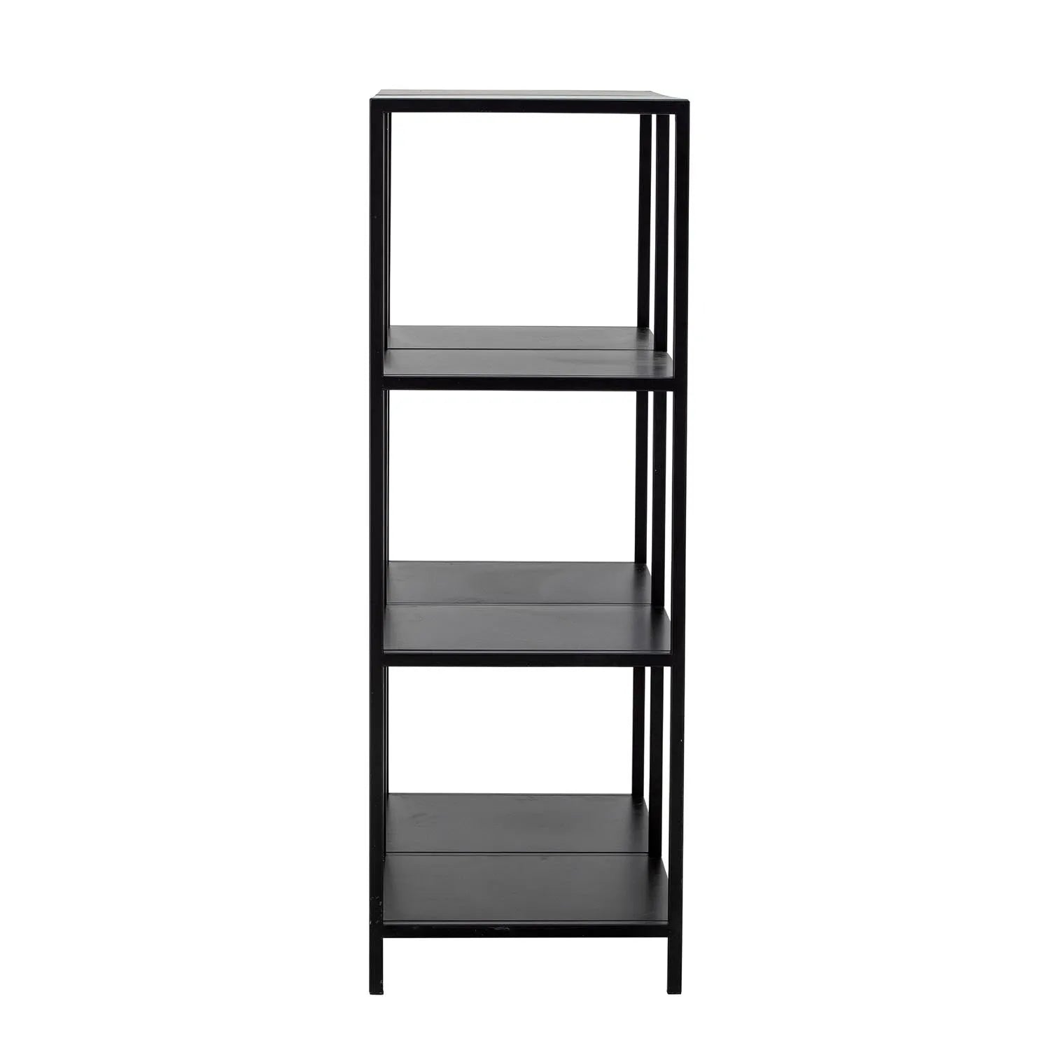 Valde Bücherregal, Schwarz, Metall in Schwarz präsentiert im Onlineshop von KAQTU Design AG. Standregal ist von Bloomingville