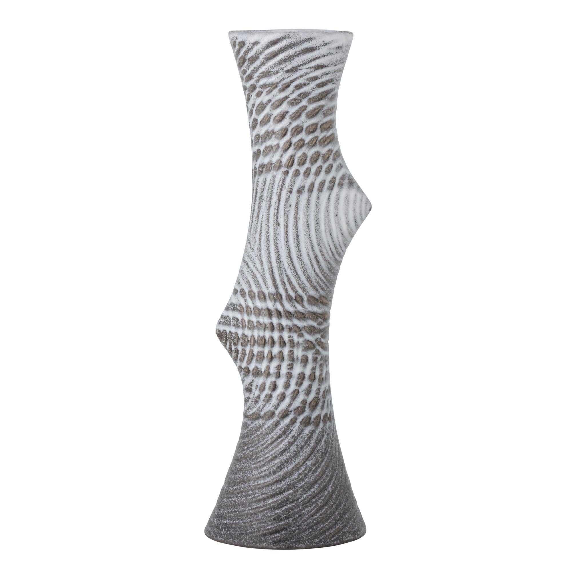 Raheem Vase, Grau, Steingut in Grey präsentiert im Onlineshop von KAQTU Design AG. Vase ist von Bloomingville