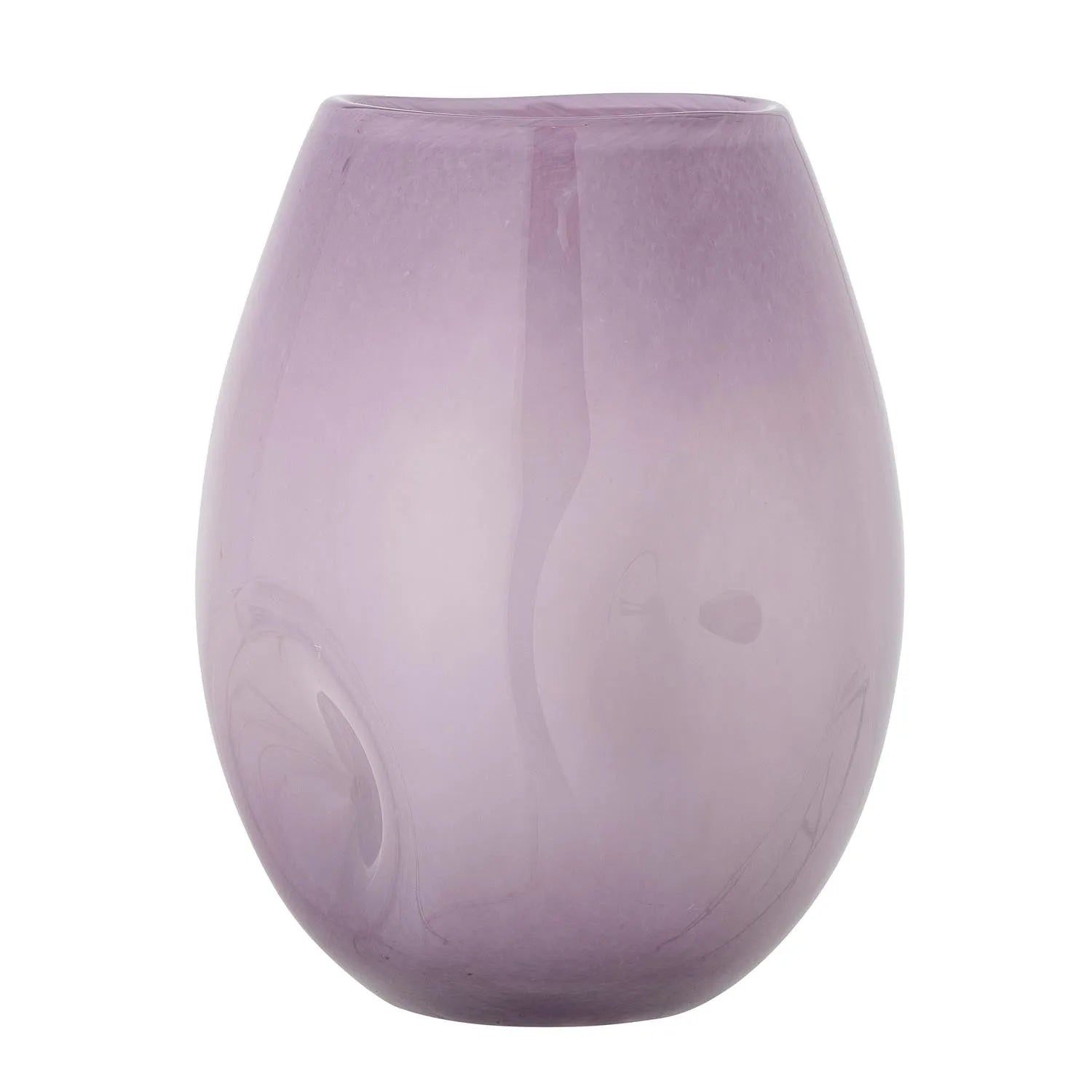 Lilac Vase, Violett, Glas in Lila präsentiert im Onlineshop von KAQTU Design AG. Vase ist von Creative Collection