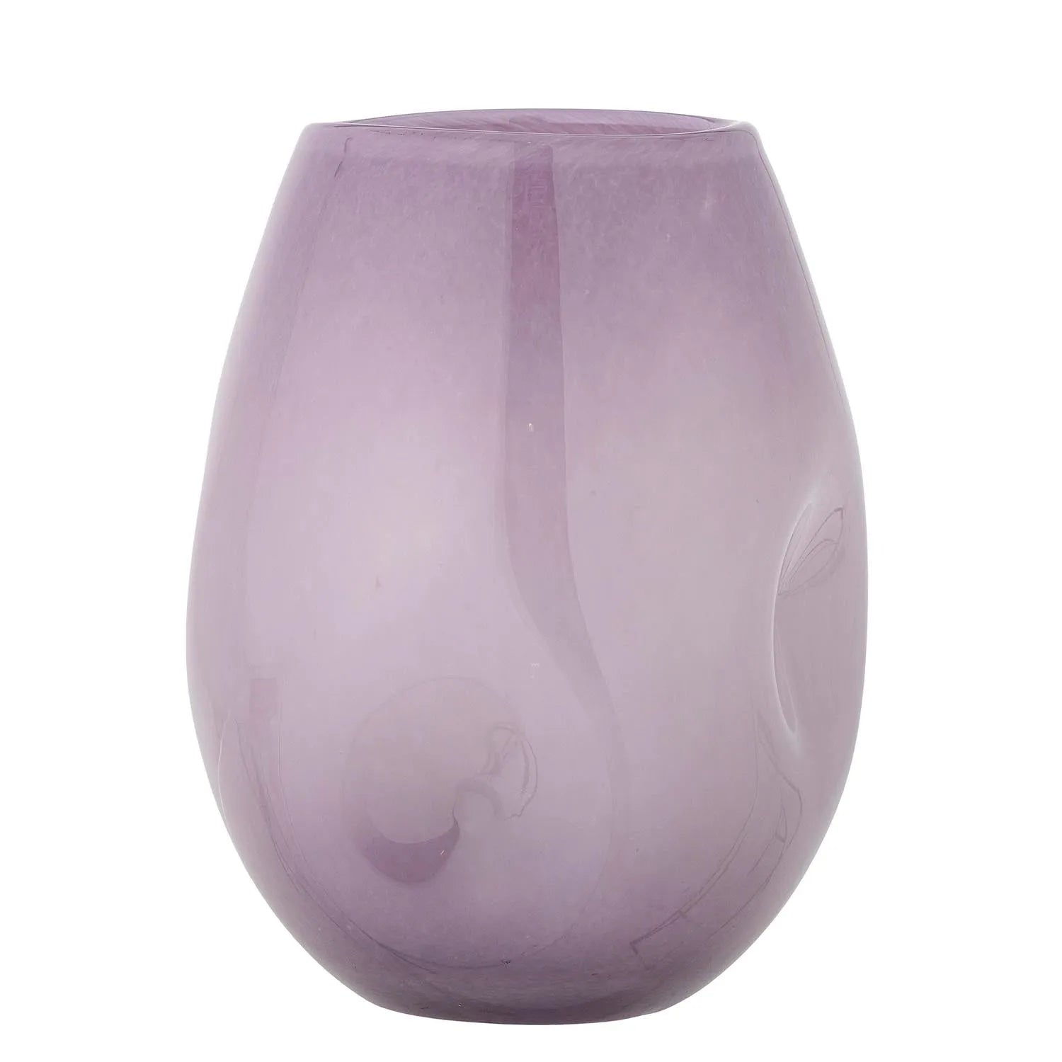 Lilac Vase, Violett, Glas in Lila präsentiert im Onlineshop von KAQTU Design AG. Vase ist von Creative Collection