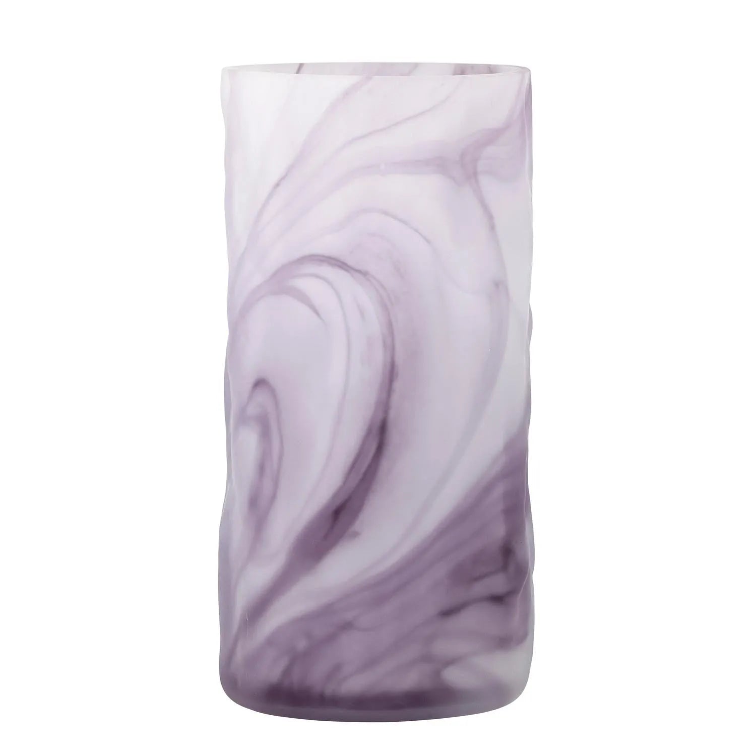 Moore Vase, Violett, Glas in Lila präsentiert im Onlineshop von KAQTU Design AG. Vase ist von Bloomingville