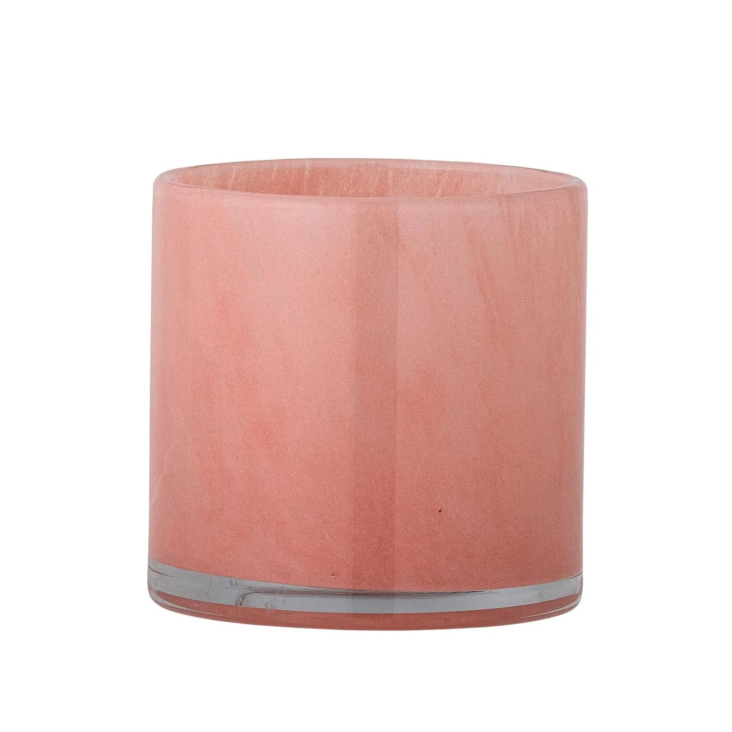 Sakkara Teelichthalter, Rose, Glas in Rose präsentiert im Onlineshop von KAQTU Design AG. Kerzenständer ist von Bloomingville