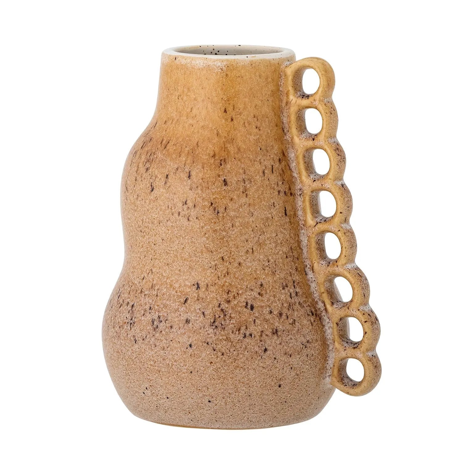 Souri Vase, Braun, Steingut in Braun präsentiert im Onlineshop von KAQTU Design AG. Vase ist von Creative Collection