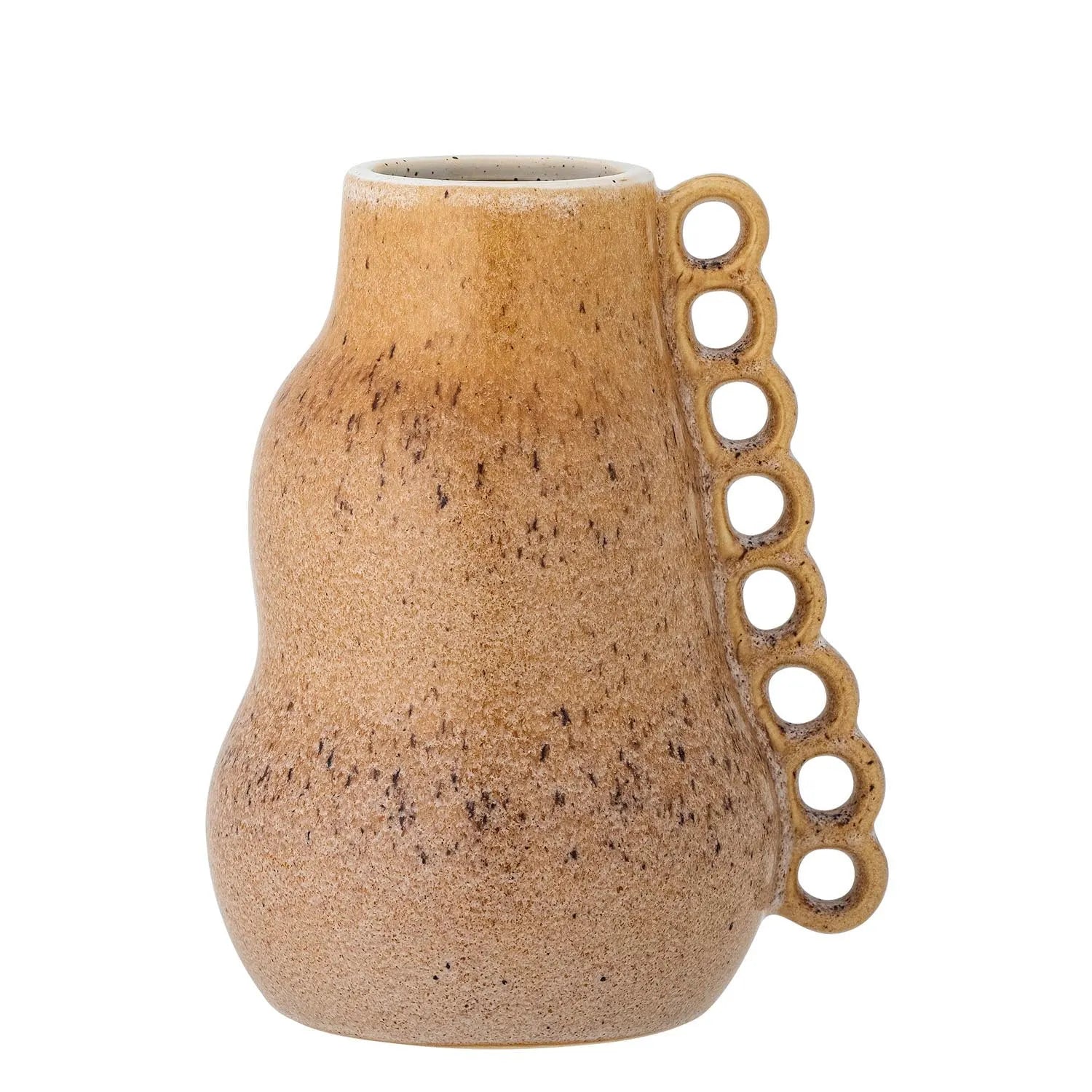 Souri Vase, Braun, Steingut in Braun präsentiert im Onlineshop von KAQTU Design AG. Vase ist von Creative Collection