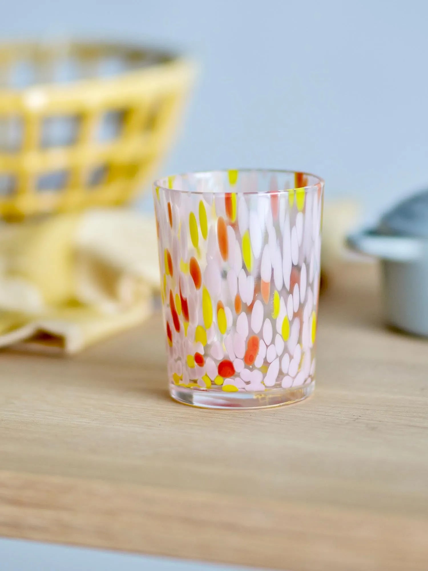 Lilya Trinkglas, Rose, Glas in Rose präsentiert im Onlineshop von KAQTU Design AG. Glas ist von Bloomingville