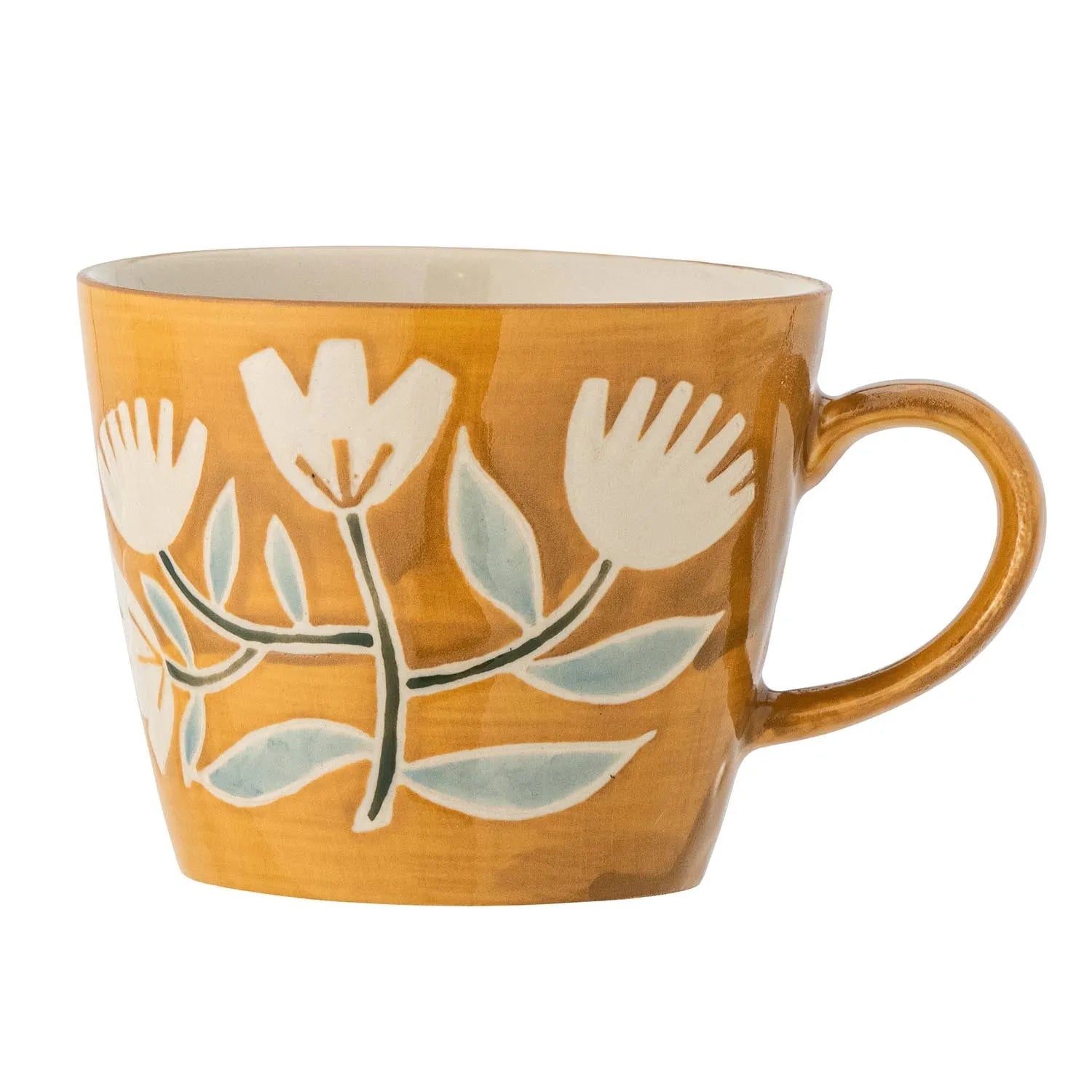 Tangier Tasse, Orange, Steingut in Orange präsentiert im Onlineshop von KAQTU Design AG. Tasse ist von Creative Collection