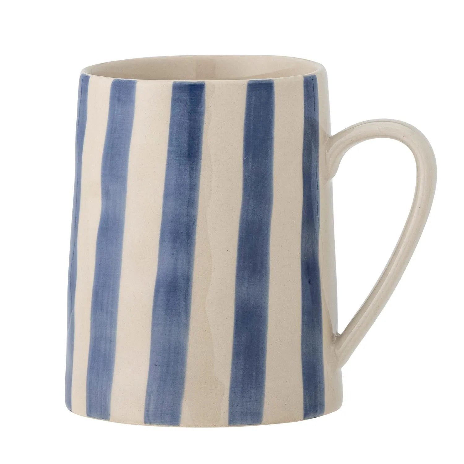 Begonia Becher, Blue, Steingut in Blau präsentiert im Onlineshop von KAQTU Design AG. Tasse ist von Creative Collection