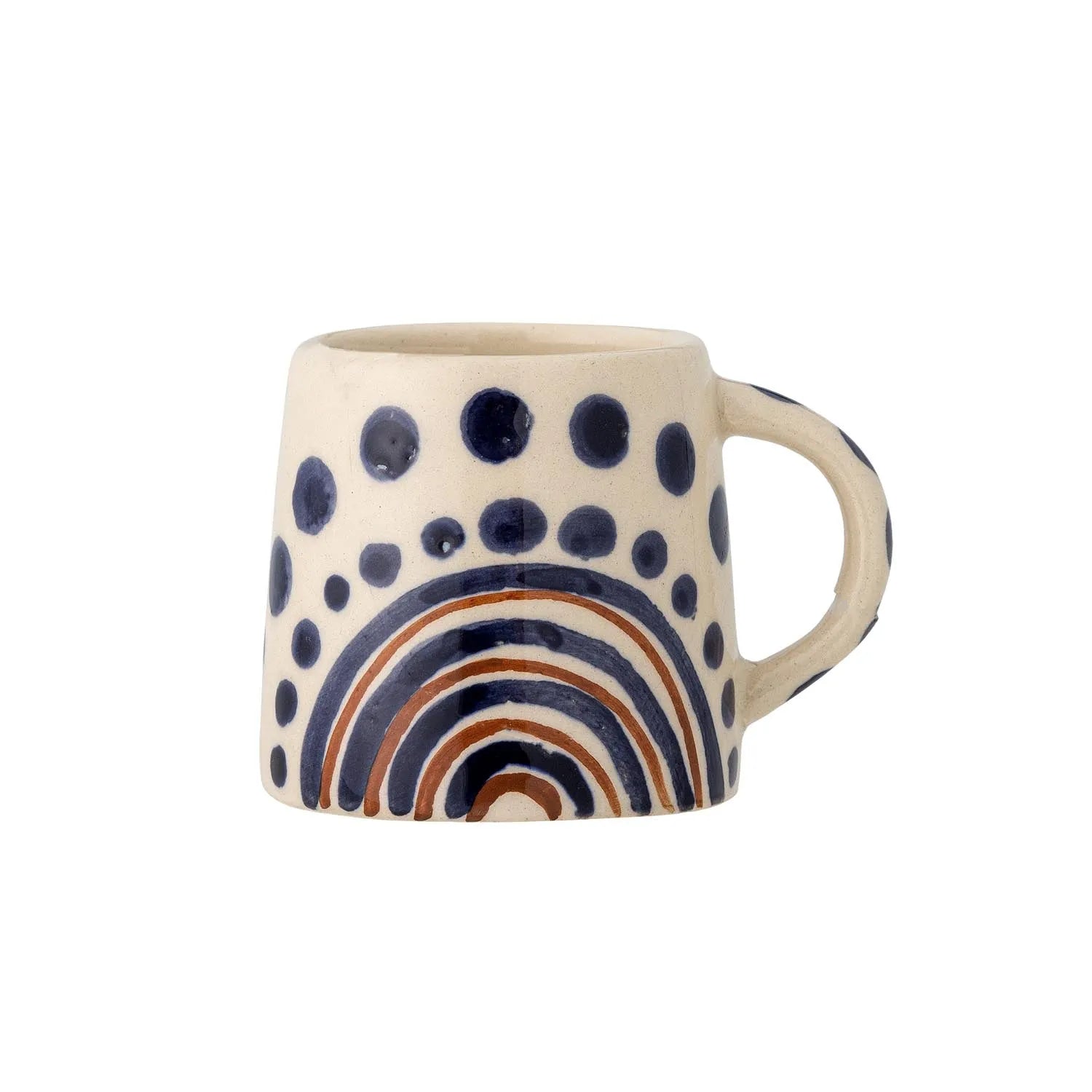 Shama Espressotasse, Orange, Steingut in Orange präsentiert im Onlineshop von KAQTU Design AG. Tasse ist von Bloomingville