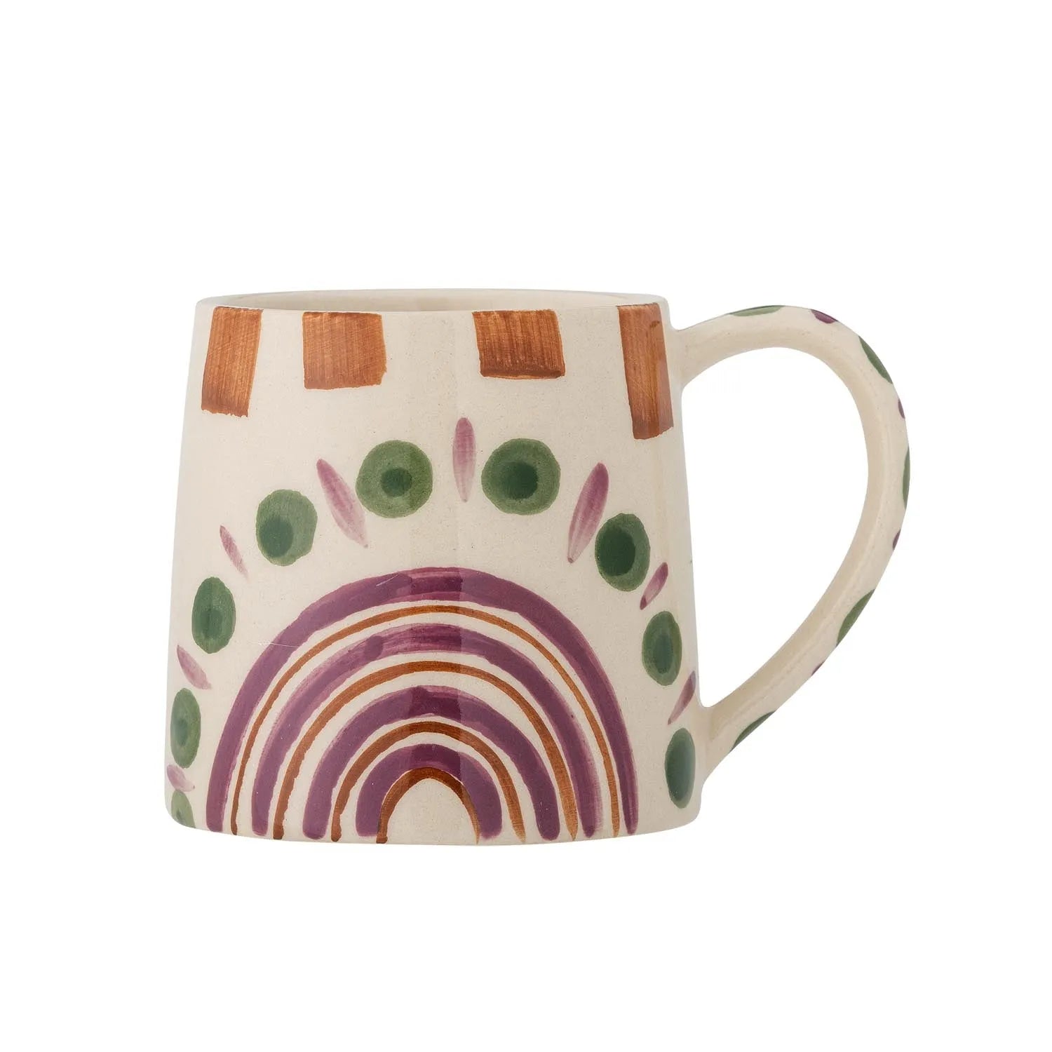 Shama Tasse, Grün, Steingut in Grün präsentiert im Onlineshop von KAQTU Design AG. Tasse ist von Bloomingville