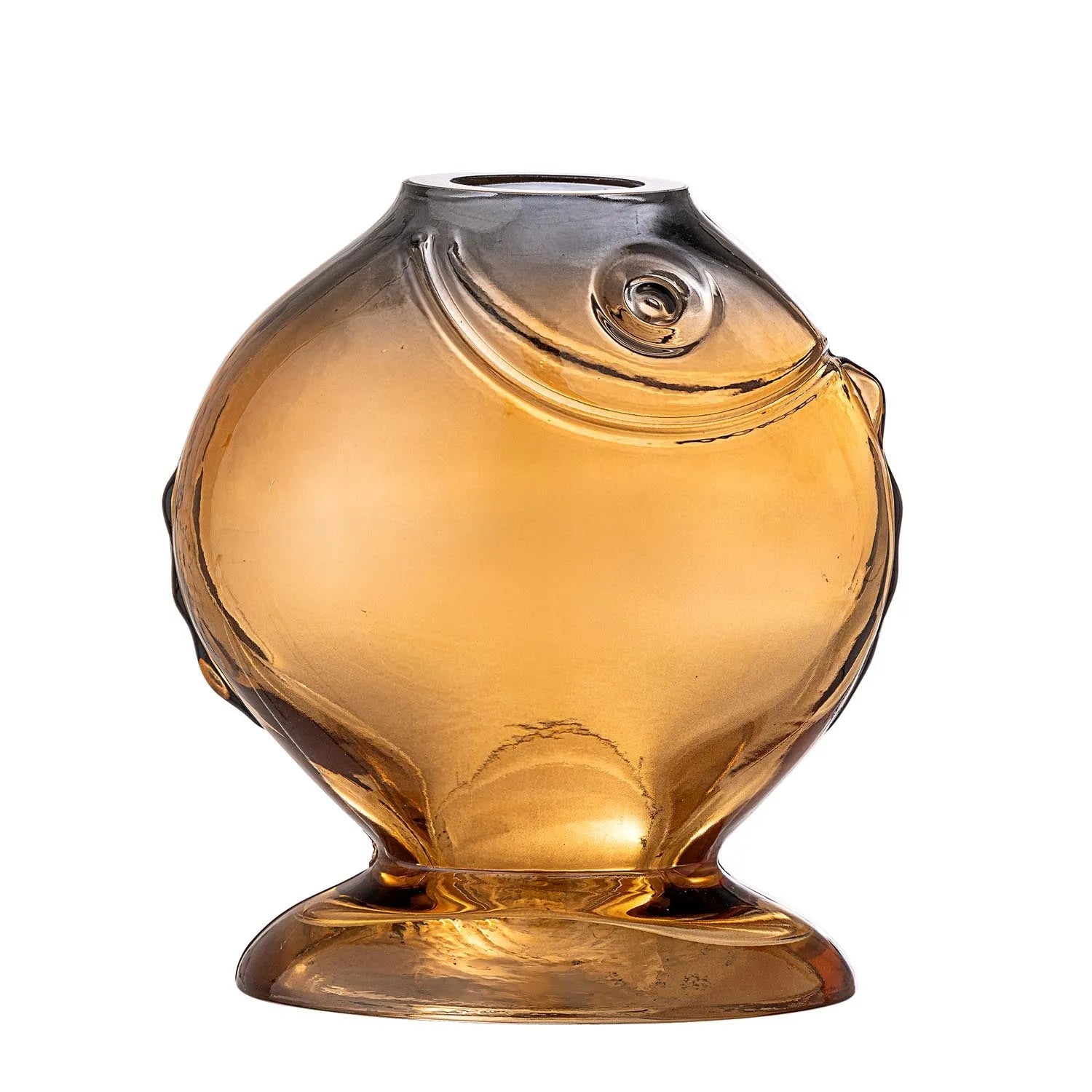 Varga Vase, Gelb, Glas in Gelb präsentiert im Onlineshop von KAQTU Design AG. Vase ist von Creative Collection