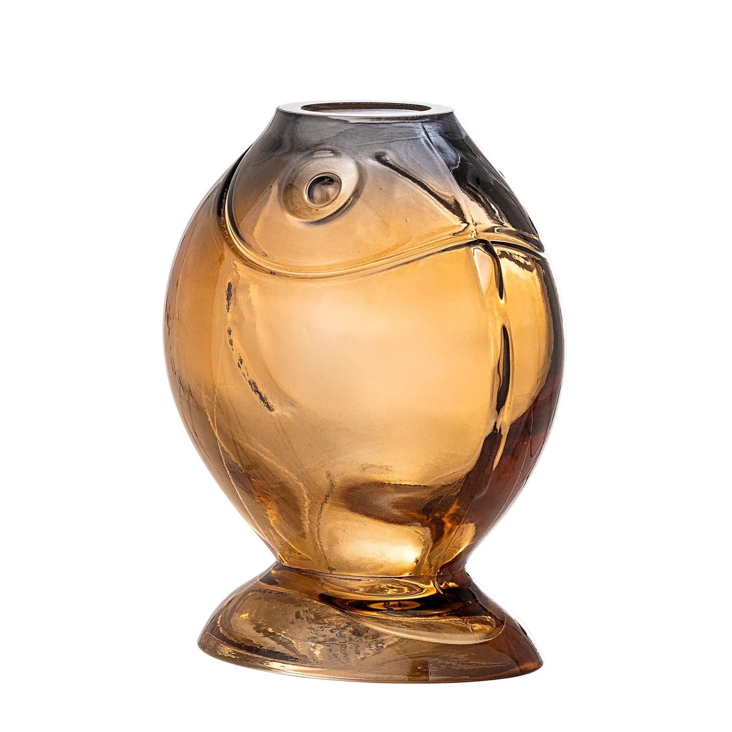 Varga Vase, Gelb, Glas in Gelb präsentiert im Onlineshop von KAQTU Design AG. Vase ist von Creative Collection