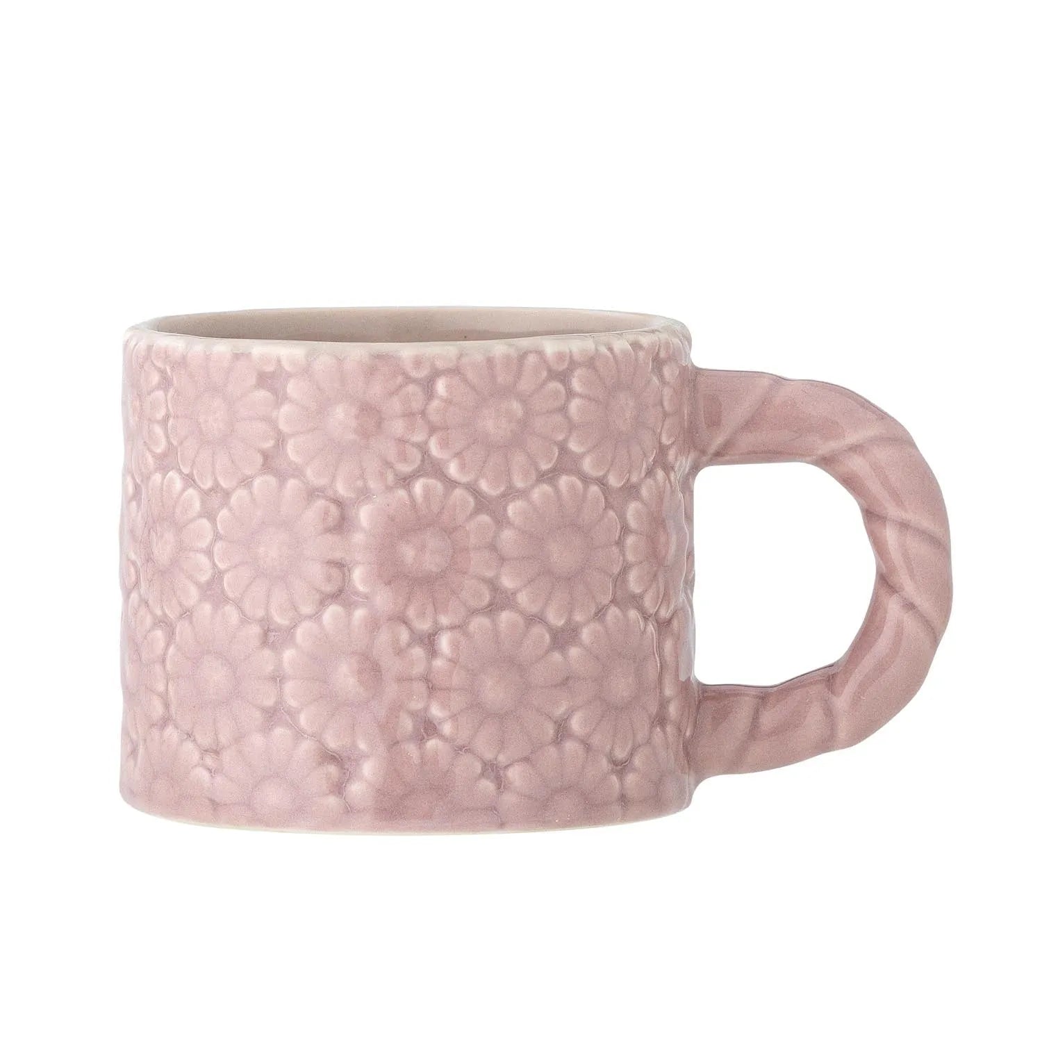 Benji Tasse, Rose, Steingut in Rose präsentiert im Onlineshop von KAQTU Design AG. Tasse ist von Bloomingville Mini