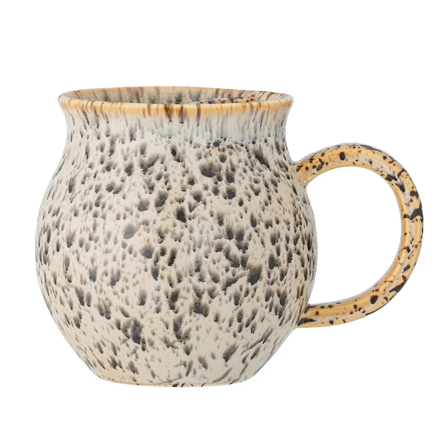 Alicia Becher, Grau, Steingut in Grau präsentiert im Onlineshop von KAQTU Design AG. Tasse ist von Creative Collection