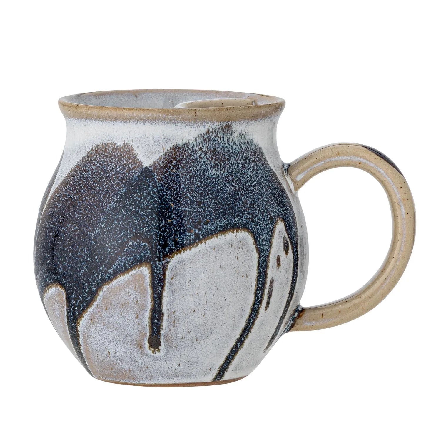 Alicia Becher, Blue, Steingut in Blau präsentiert im Onlineshop von KAQTU Design AG. Tasse ist von Creative Collection