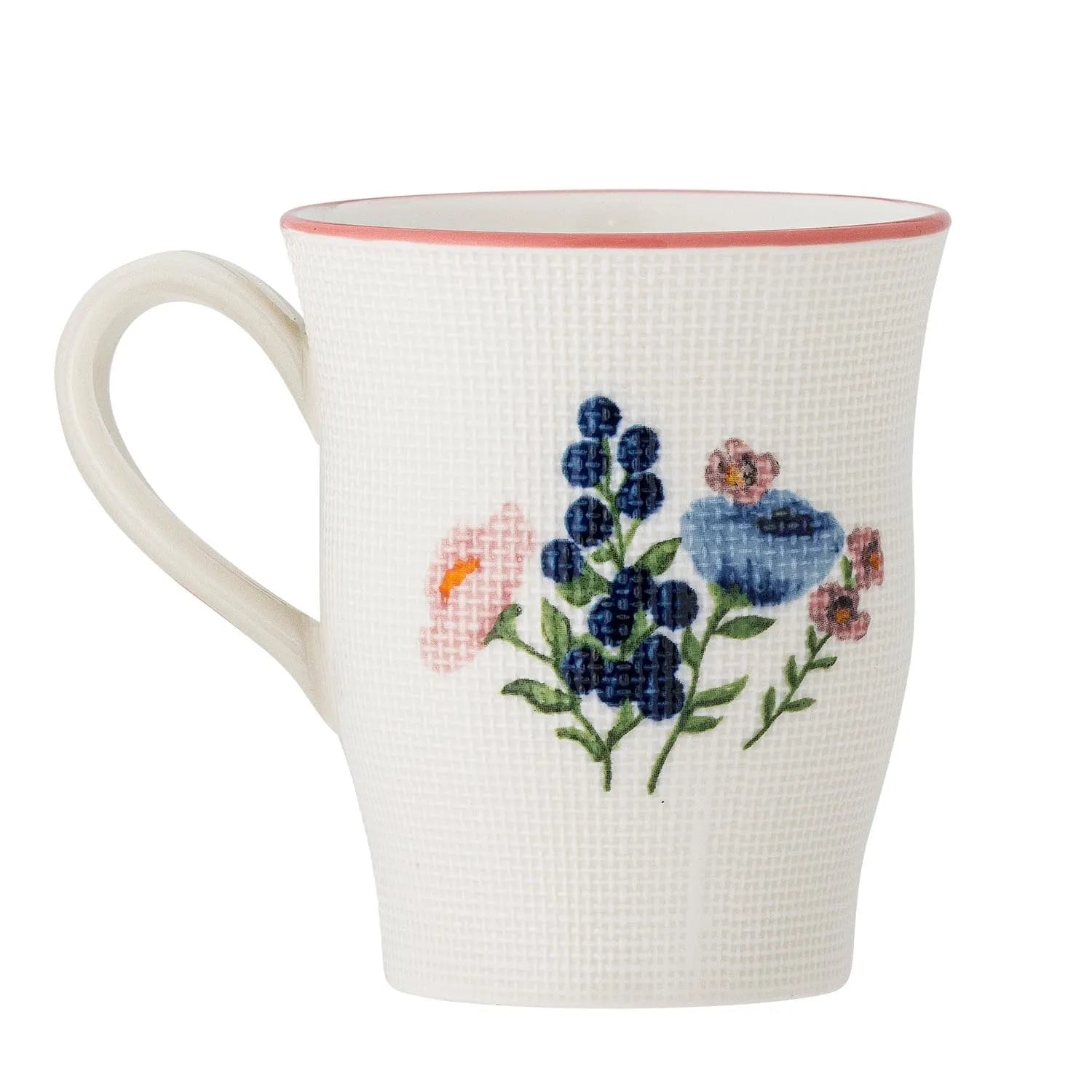 Dorothy Becher, Rose, Steingut in Rose präsentiert im Onlineshop von KAQTU Design AG. Tasse ist von Bloomingville