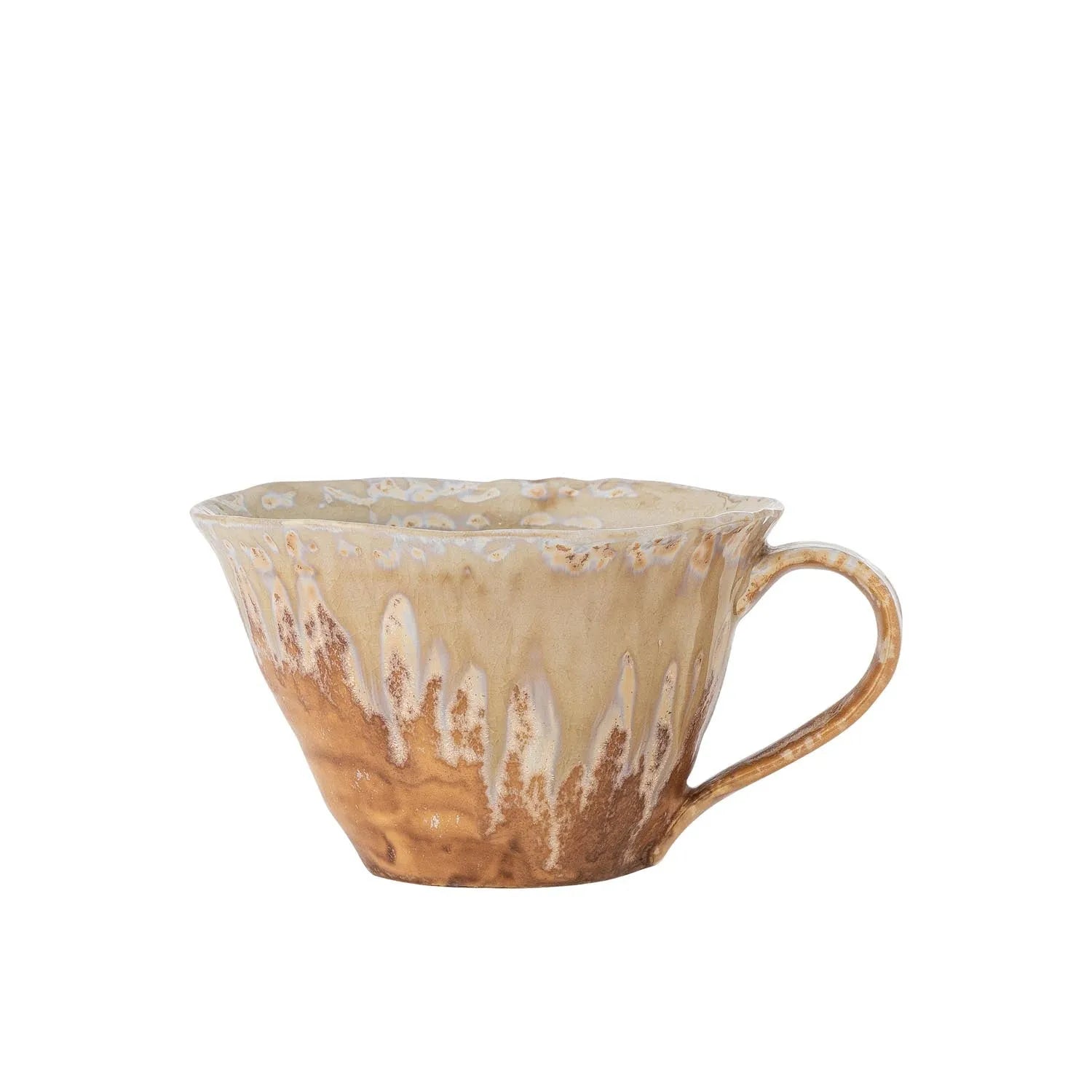 Milani Tasse, Natur, Steingut in Natur präsentiert im Onlineshop von KAQTU Design AG. Tasse ist von Bloomingville