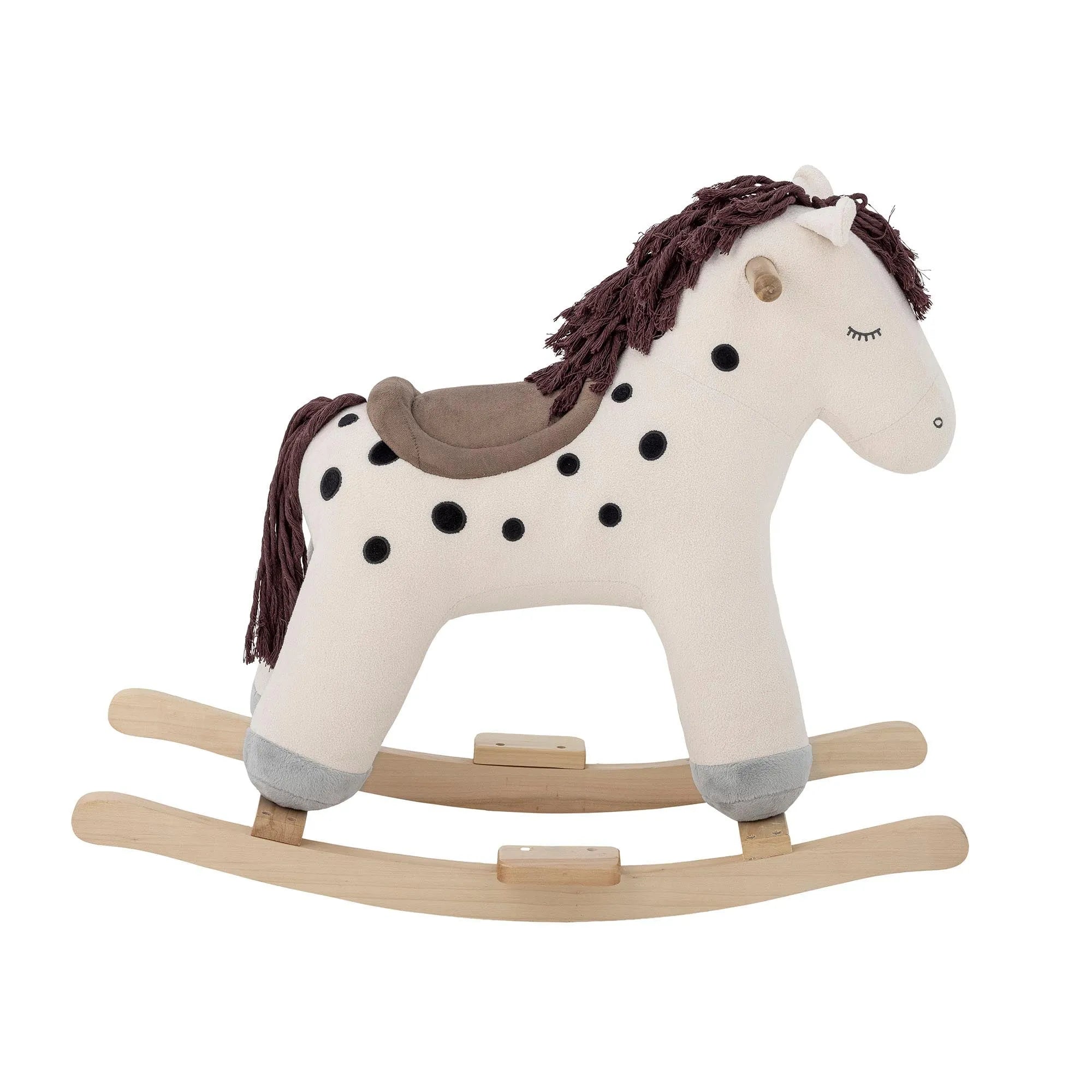 Merlen Rocking Toy, Horse, Weiá, Polyester, Objekte Kids, KAQTU Design