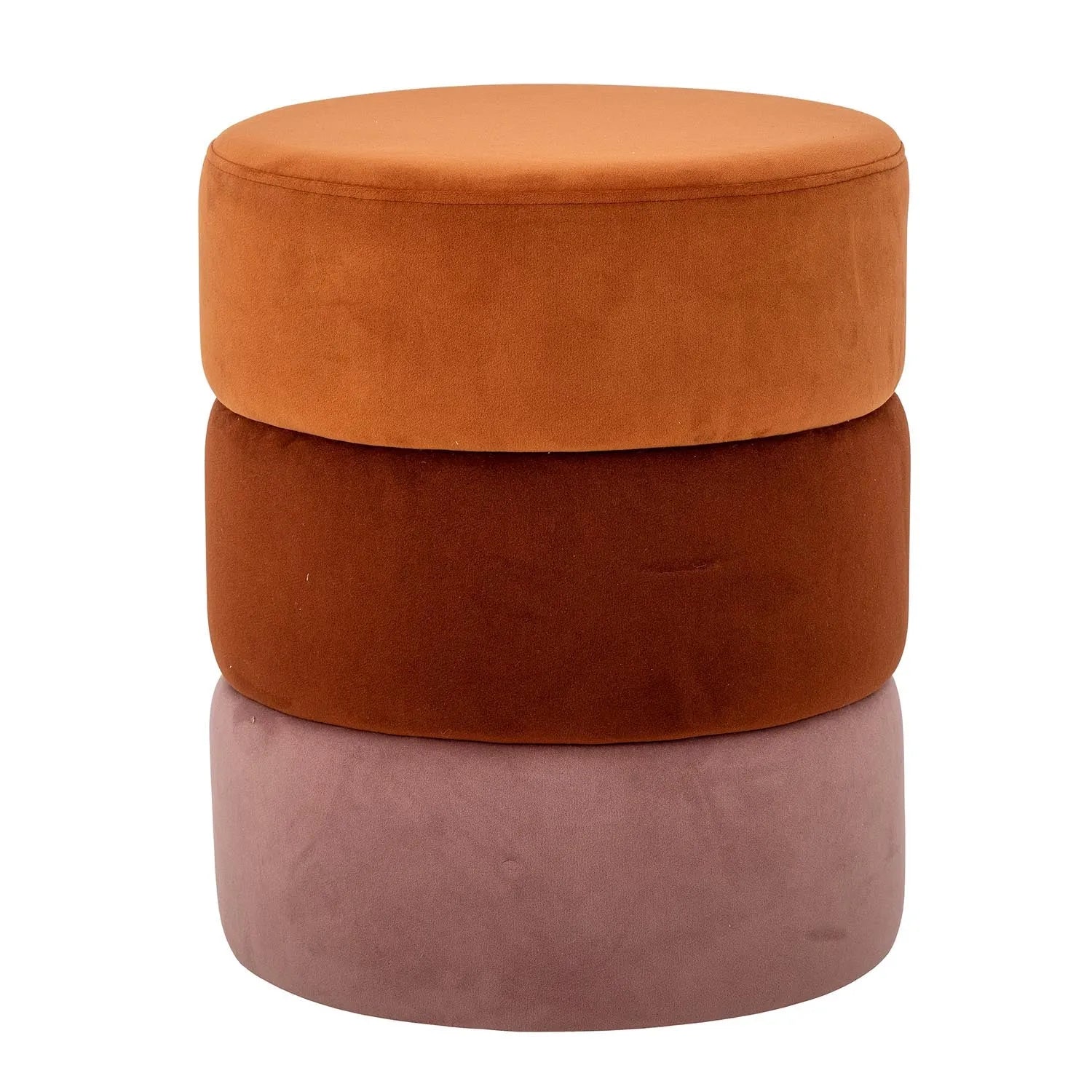 Bilbao Pouf, Orange, Polyester in Orange präsentiert im Onlineshop von KAQTU Design AG. Pouf ist von Bloomingville