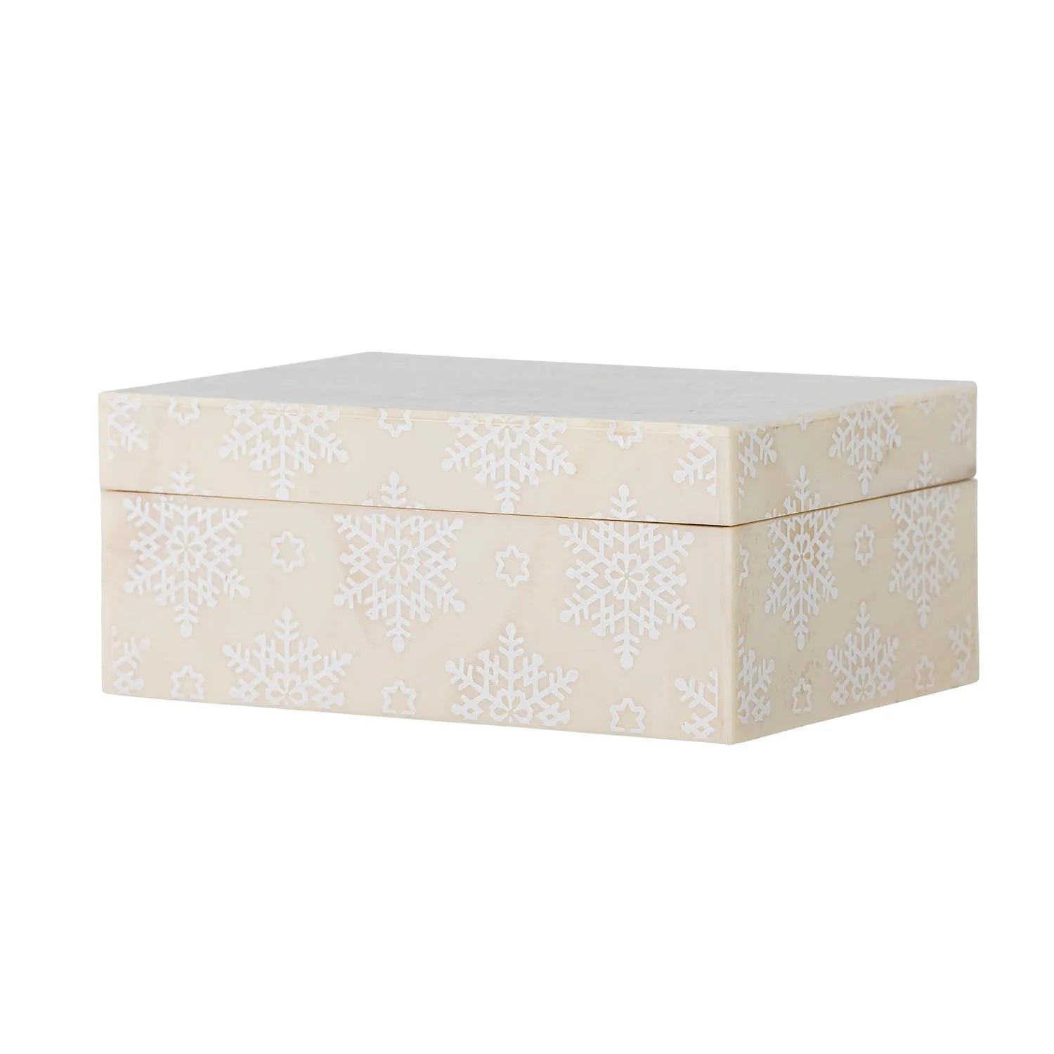 Cheri Box mit Deckel, Natur, Harz in Natur präsentiert im Onlineshop von KAQTU Design AG. Aufbewahrungsbox ist von Bloomingville