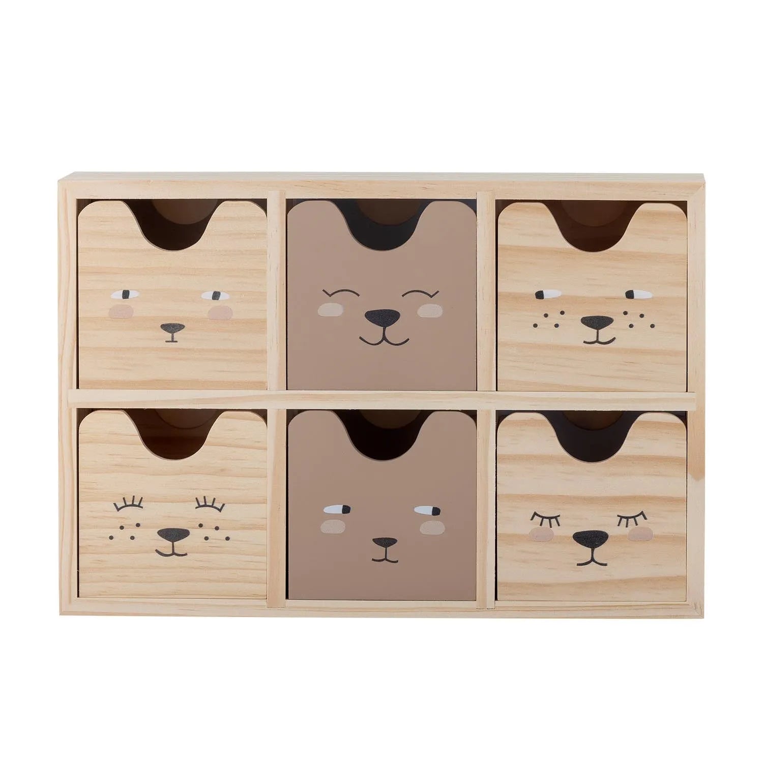 Calle Aufbewahrungsbox, Natur, FSC® 100% , Pine in Natur präsentiert im Onlineshop von KAQTU Design AG. Aufbewahrungsbox ist von Bloomingville Mini