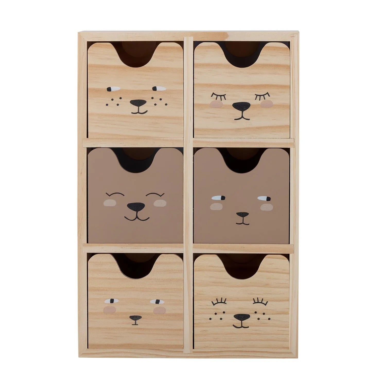 Calle Aufbewahrungsbox, Natur, FSC® 100% , Pine in Natur präsentiert im Onlineshop von KAQTU Design AG. Aufbewahrungsbox ist von Bloomingville Mini