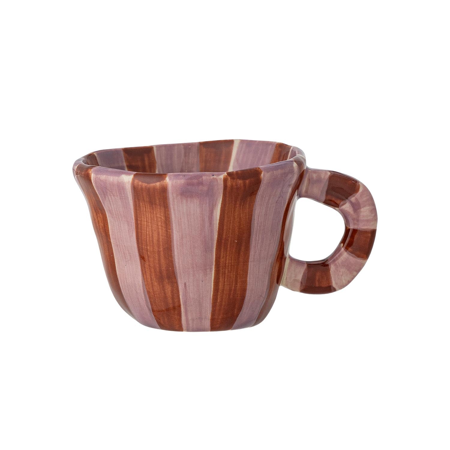 Nini Tasse, Rose, Steingut in Rose präsentiert im Onlineshop von KAQTU Design AG. Tasse ist von Bloomingville