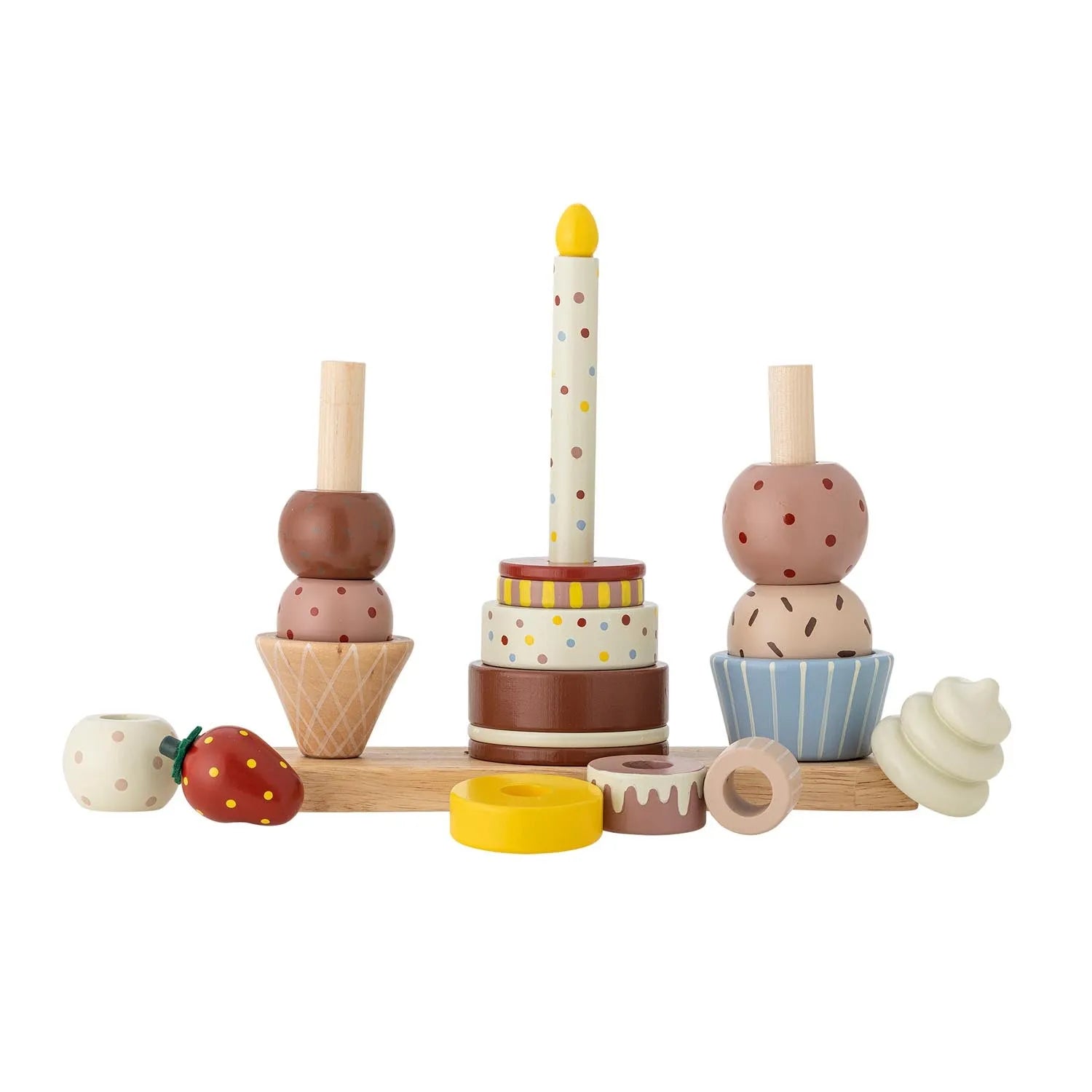 Celebrate Aktivitätsspielzeug, Natur, FSC®100%, Buche in Natur präsentiert im Onlineshop von KAQTU Design AG. Spielzeug ist von Bloomingville Mini