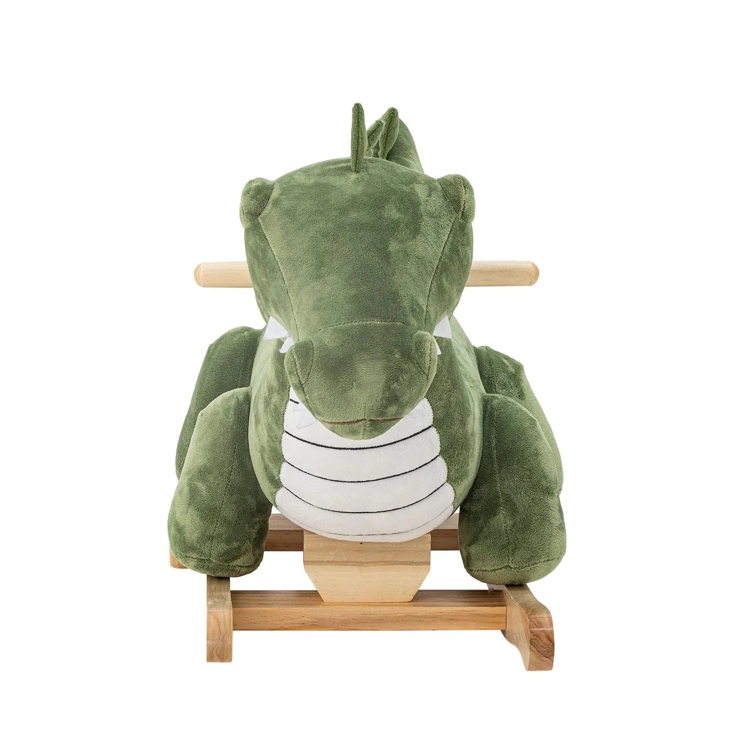 Arnie Rocking Toy, Crocodile, Grün, Polyester in Grün präsentiert im Onlineshop von KAQTU Design AG. Spielzeug ist von Bloomingville Mini