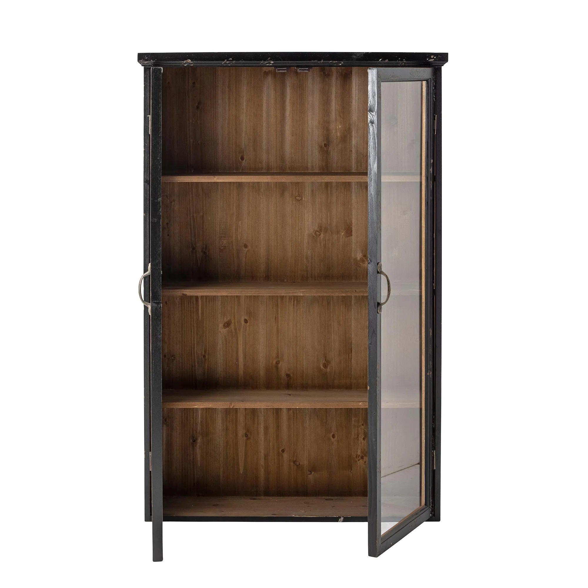 Hazem Kabinett, Schwarz, Tannenholz, Cabinet, KAQTU Design