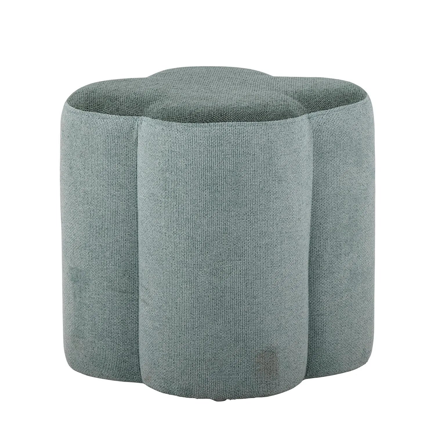 Sissel Pouf, Grün, Polyester in Grün präsentiert im Onlineshop von KAQTU Design AG. Pouf ist von Bloomingville Mini