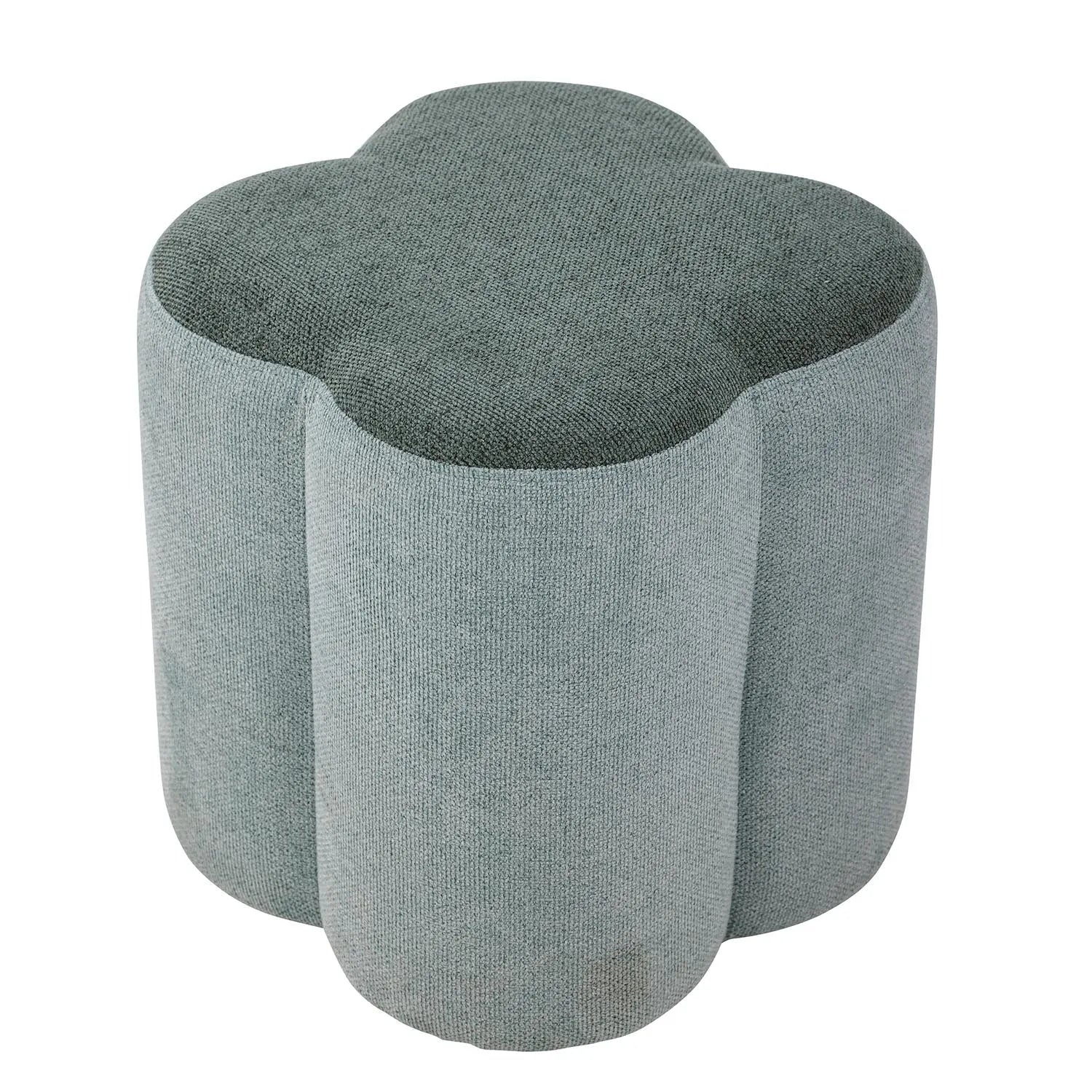 Sissel Pouf, Grün, Polyester in Grün präsentiert im Onlineshop von KAQTU Design AG. Pouf ist von Bloomingville Mini