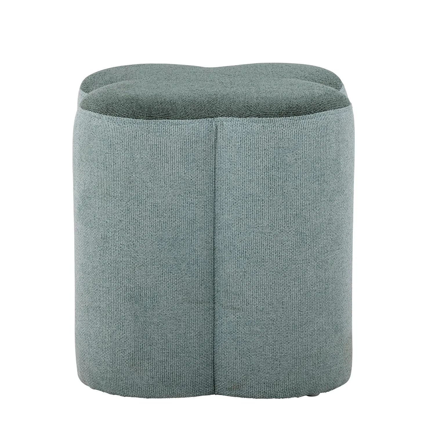 Sissel Pouf, Grün, Polyester in Grün präsentiert im Onlineshop von KAQTU Design AG. Pouf ist von Bloomingville Mini