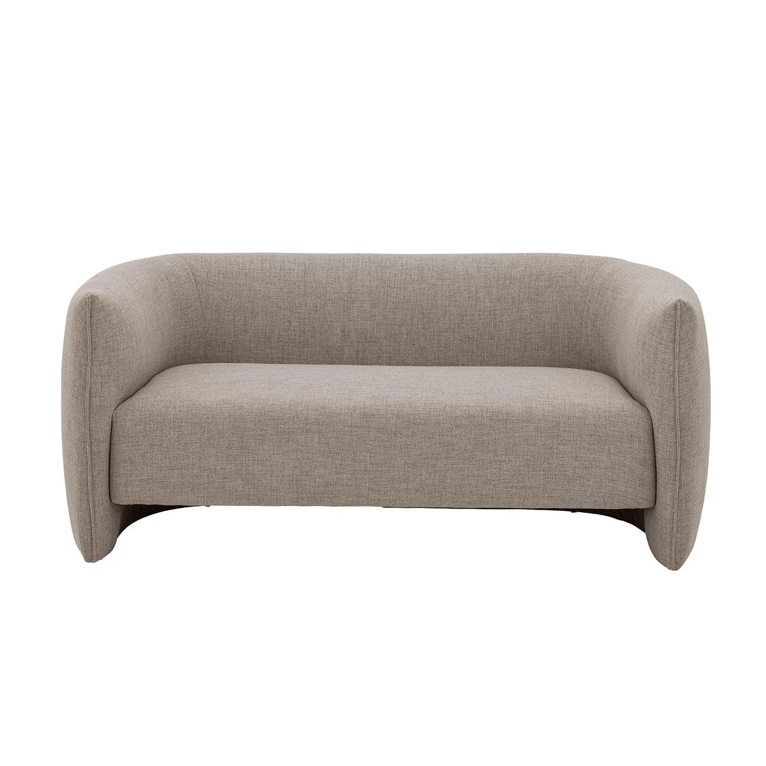 Bacio Sofa, Natur, Recyceltes Polyester in Natur präsentiert im Onlineshop von KAQTU Design AG. 2er Sofa ist von Bloomingville