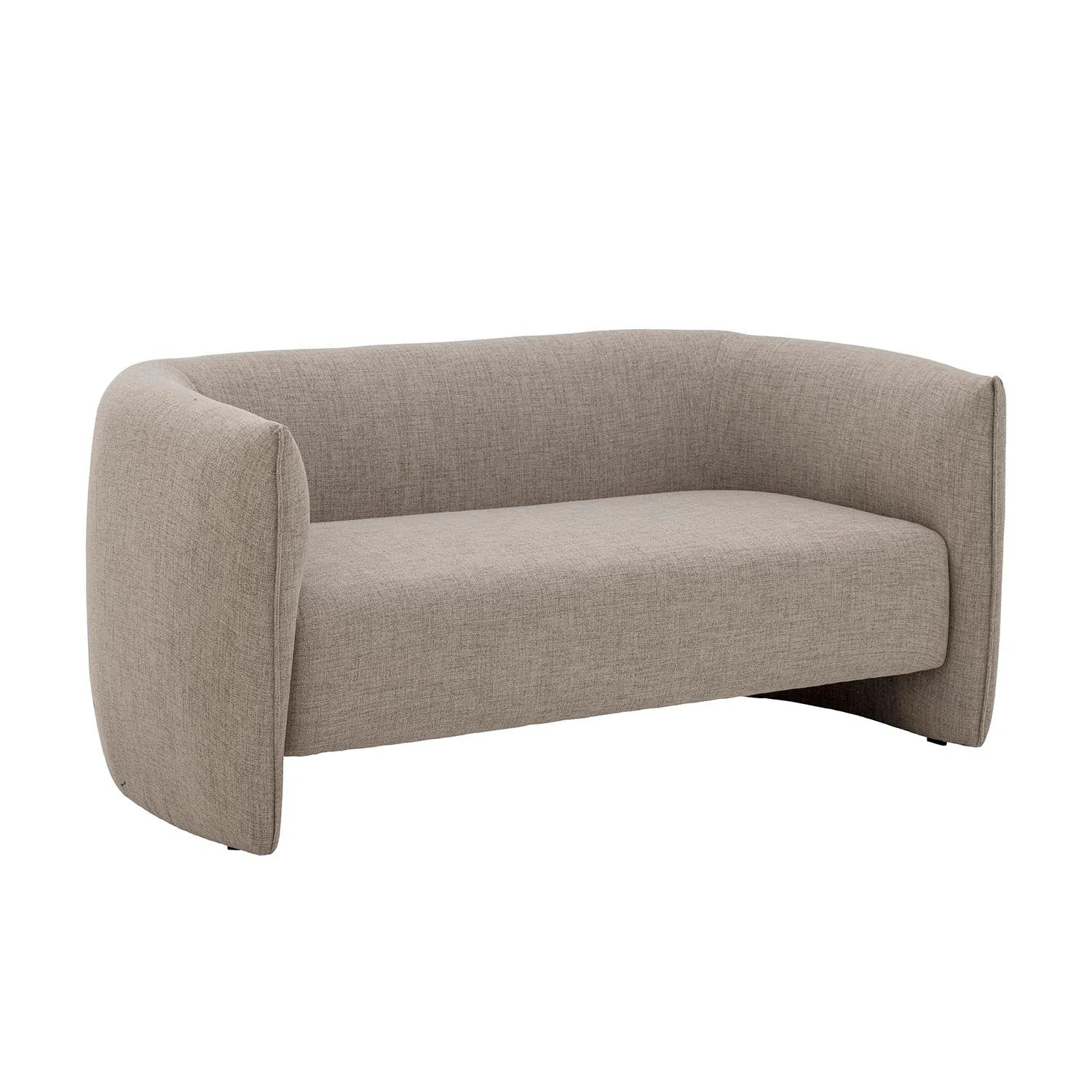 Bacio Sofa, Natur, Recyceltes Polyester in Natur präsentiert im Onlineshop von KAQTU Design AG. 2er Sofa ist von Bloomingville