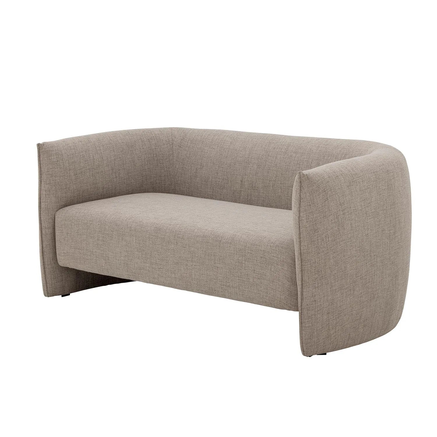 Bacio Sofa, Natur, Recyceltes Polyester in Natur präsentiert im Onlineshop von KAQTU Design AG. 2er Sofa ist von Bloomingville