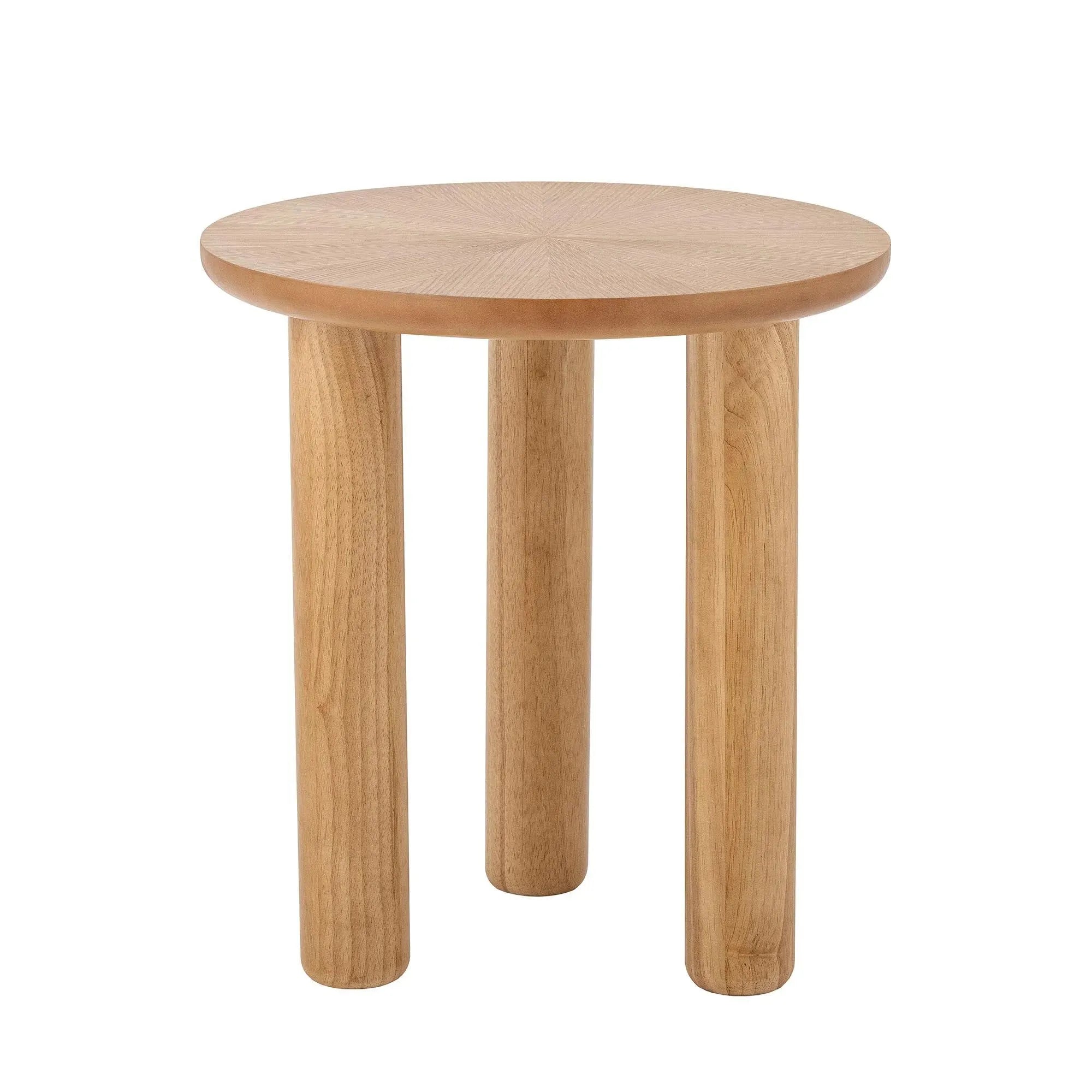 Noma Couchtisch, Natur, Gummibaumholz, Beistelltisch, KAQTU Design