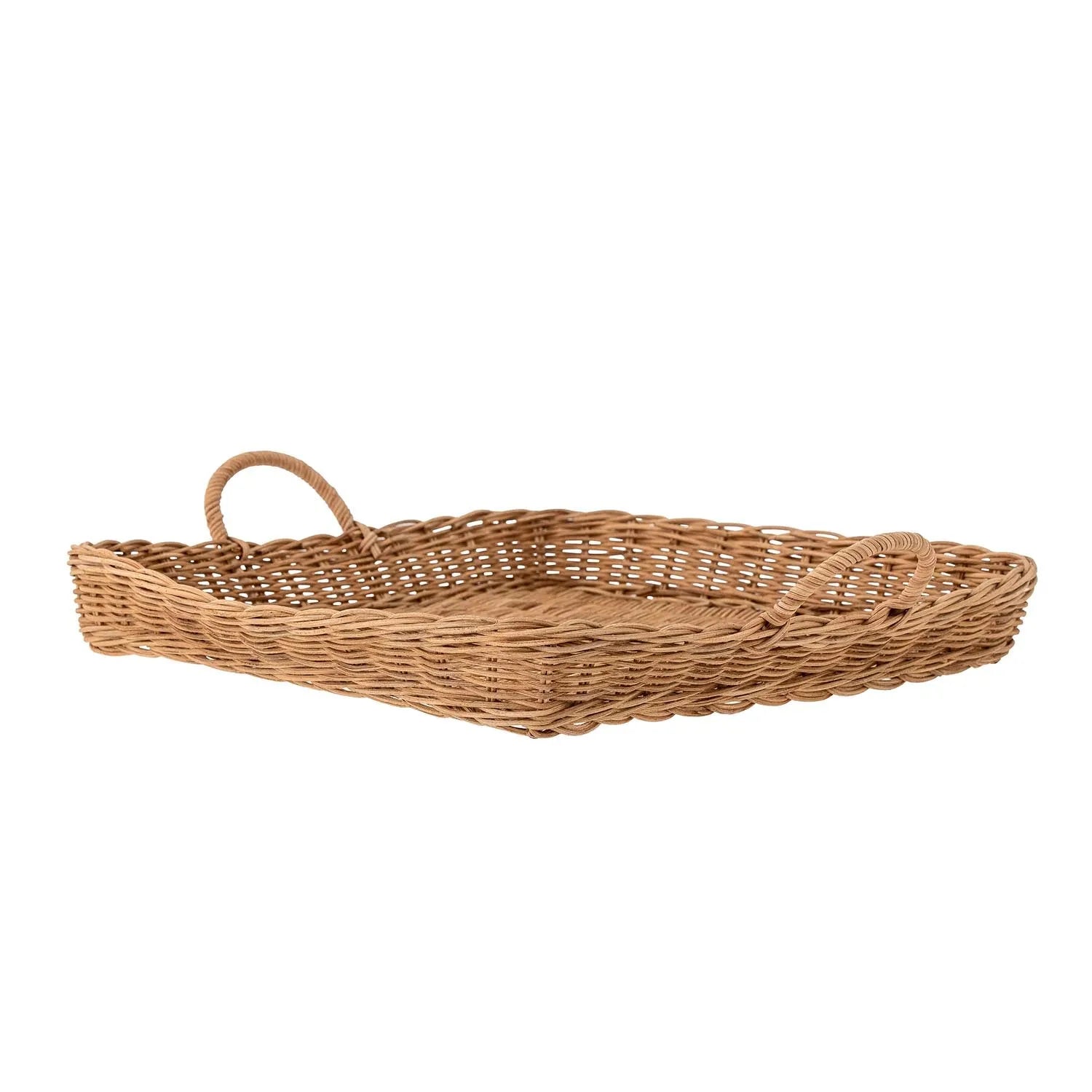 Angie Serviertablett, Natur, Rattan in Natur präsentiert im Onlineshop von KAQTU Design AG. Tablett ist von Bloomingville