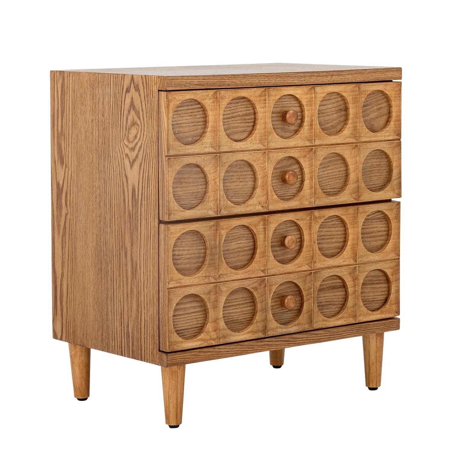 Vester Schubladen, Braun, MDF in Braun präsentiert im Onlineshop von KAQTU Design AG. High-Sideboard ist von Bloomingville